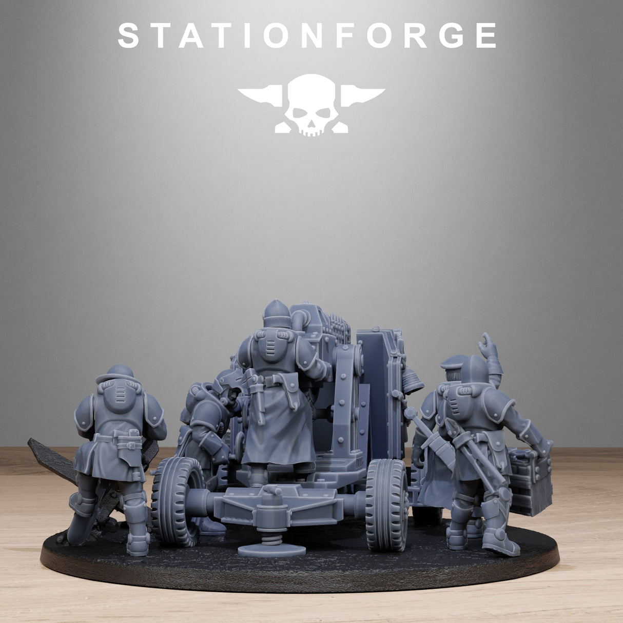 Tabletop Terrain Miniature RoyalGuard Light Artillery