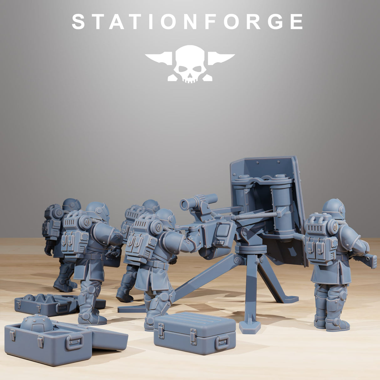 Tabletop Terrain Miniature RoyalGuard Support Systems
