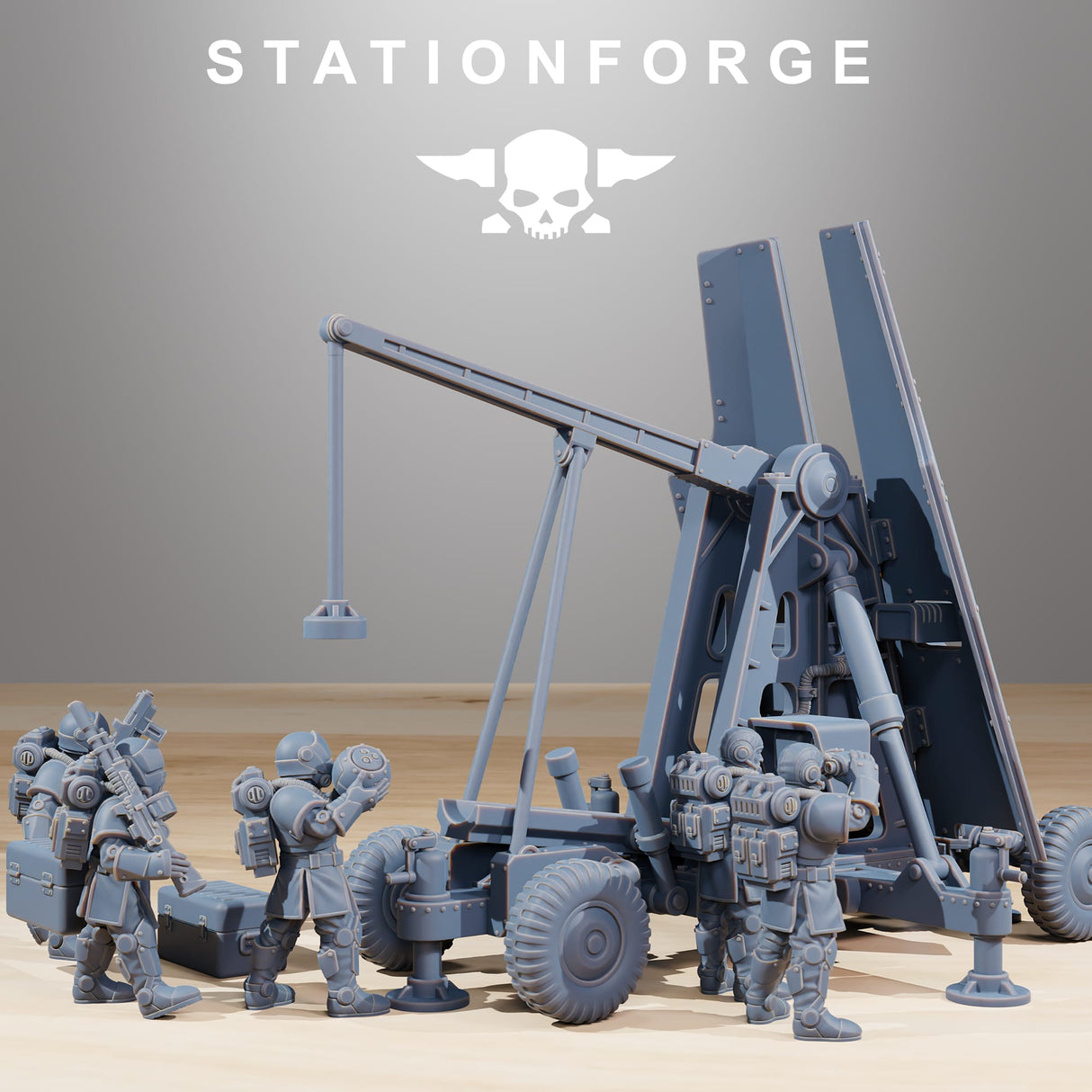 Tabletop Terrain Miniature RoyalGuard Support Systems