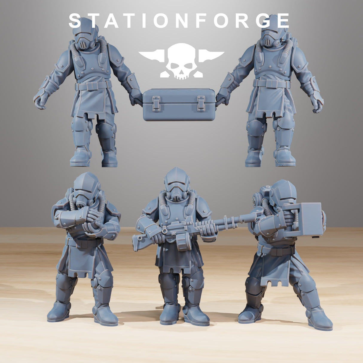 Tabletop Terrain Miniature RoyalGuard Support Systems