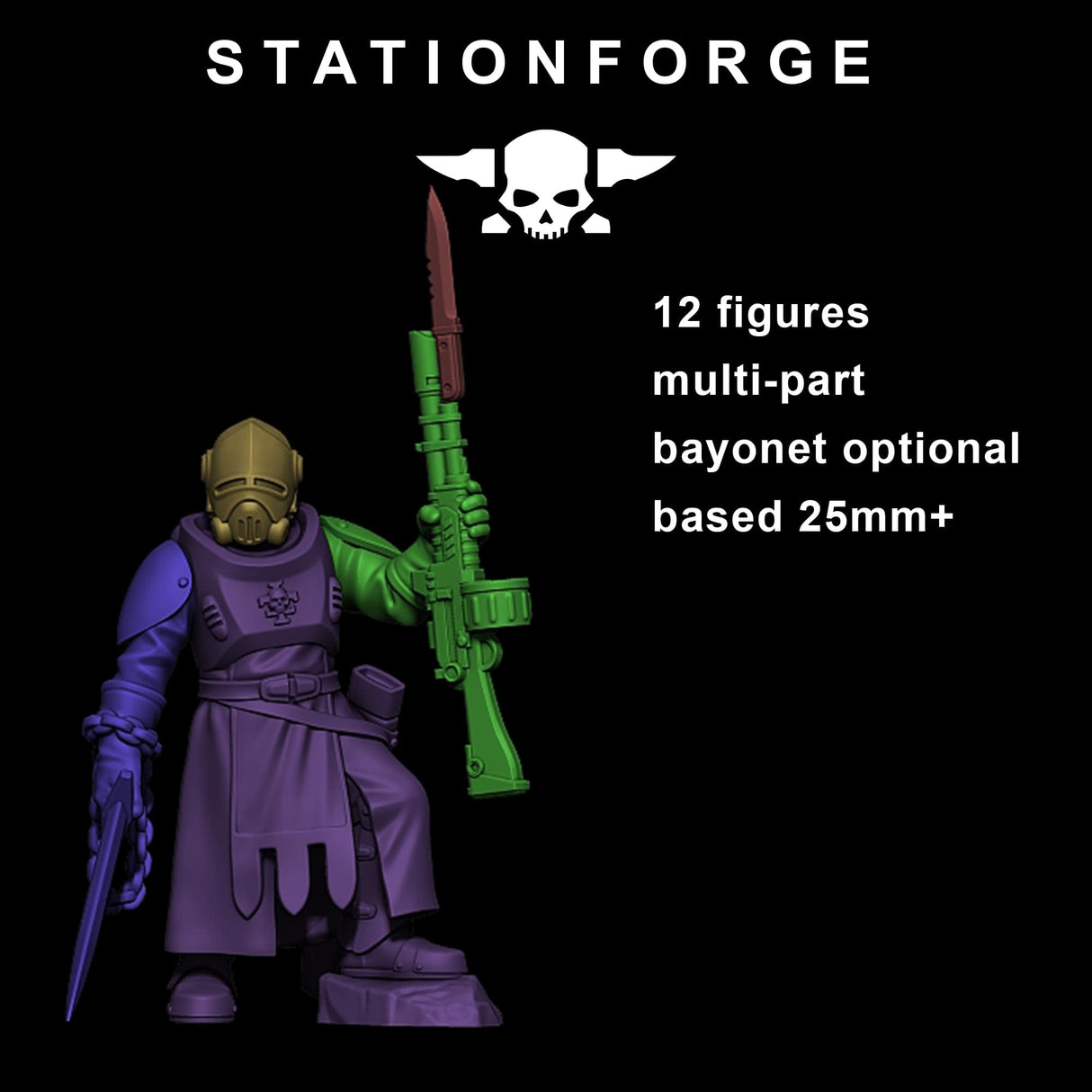 Tabletop Terrain Miniature RoyalGuard Templars