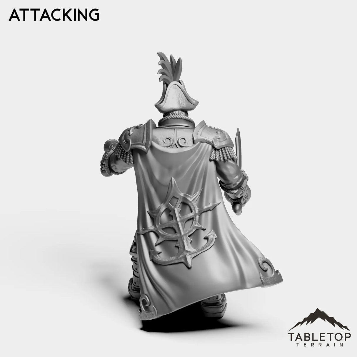 Tabletop Terrain Miniature Sailor Admiral