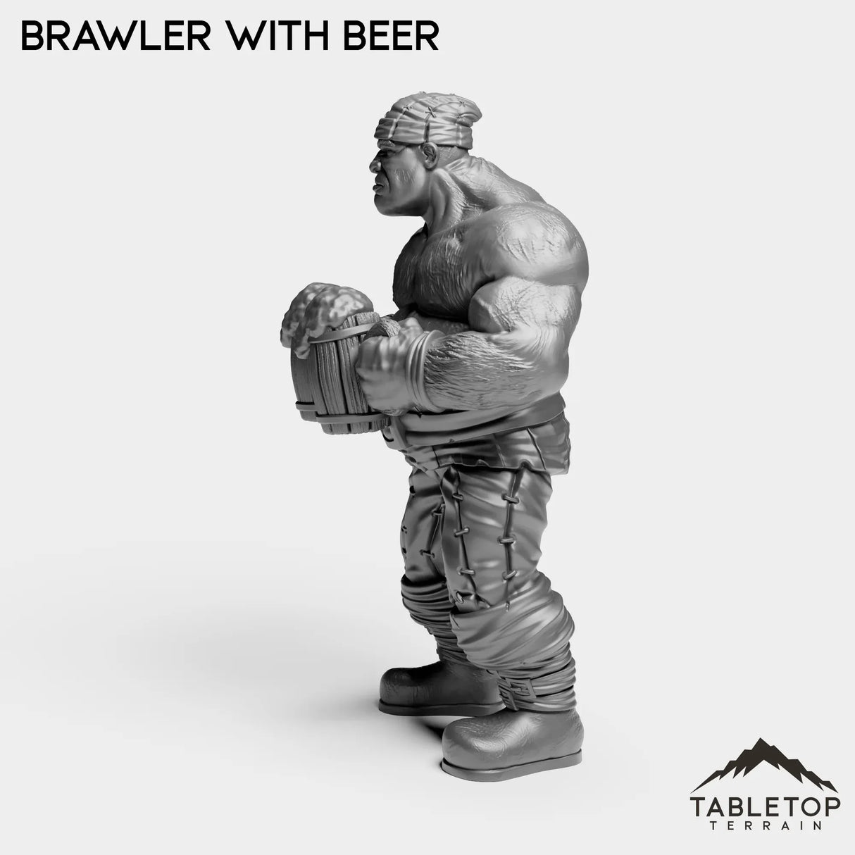 Tabletop Terrain Miniature Sailor Brawler