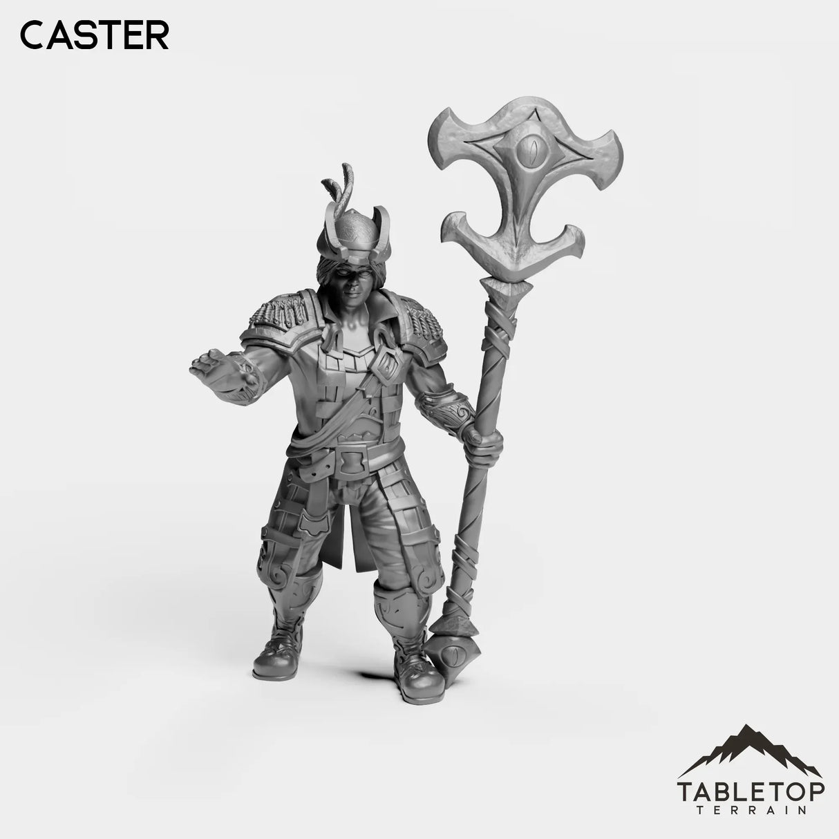 Tabletop Terrain Miniature Sailor Heritage Caster Female