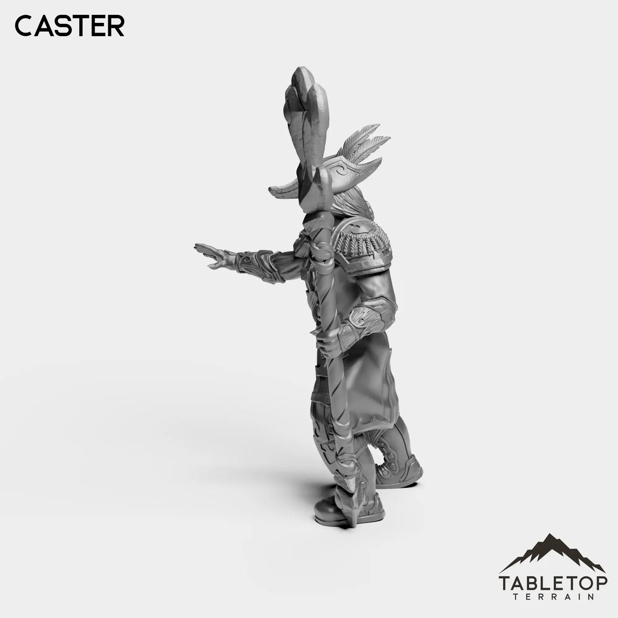 Tabletop Terrain Miniature Sailor Heritage Caster Female