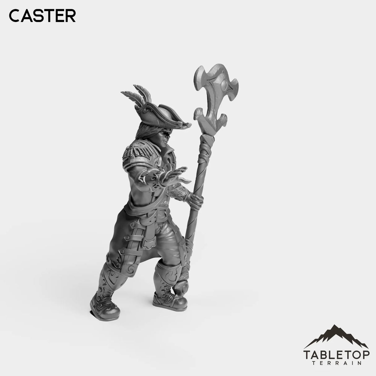 Tabletop Terrain Miniature Sailor Heritage Caster Female