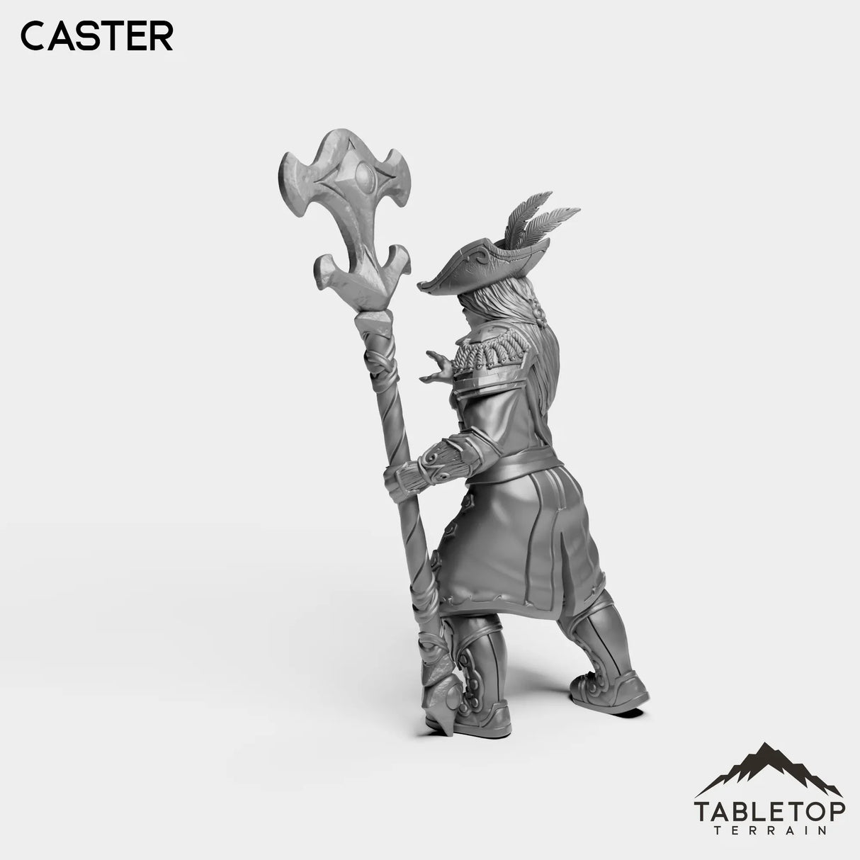 Tabletop Terrain Miniature Sailor Heritage Caster Female
