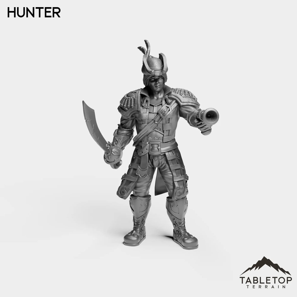 Tabletop Terrain Miniature Sailor Heritage Hunter Female