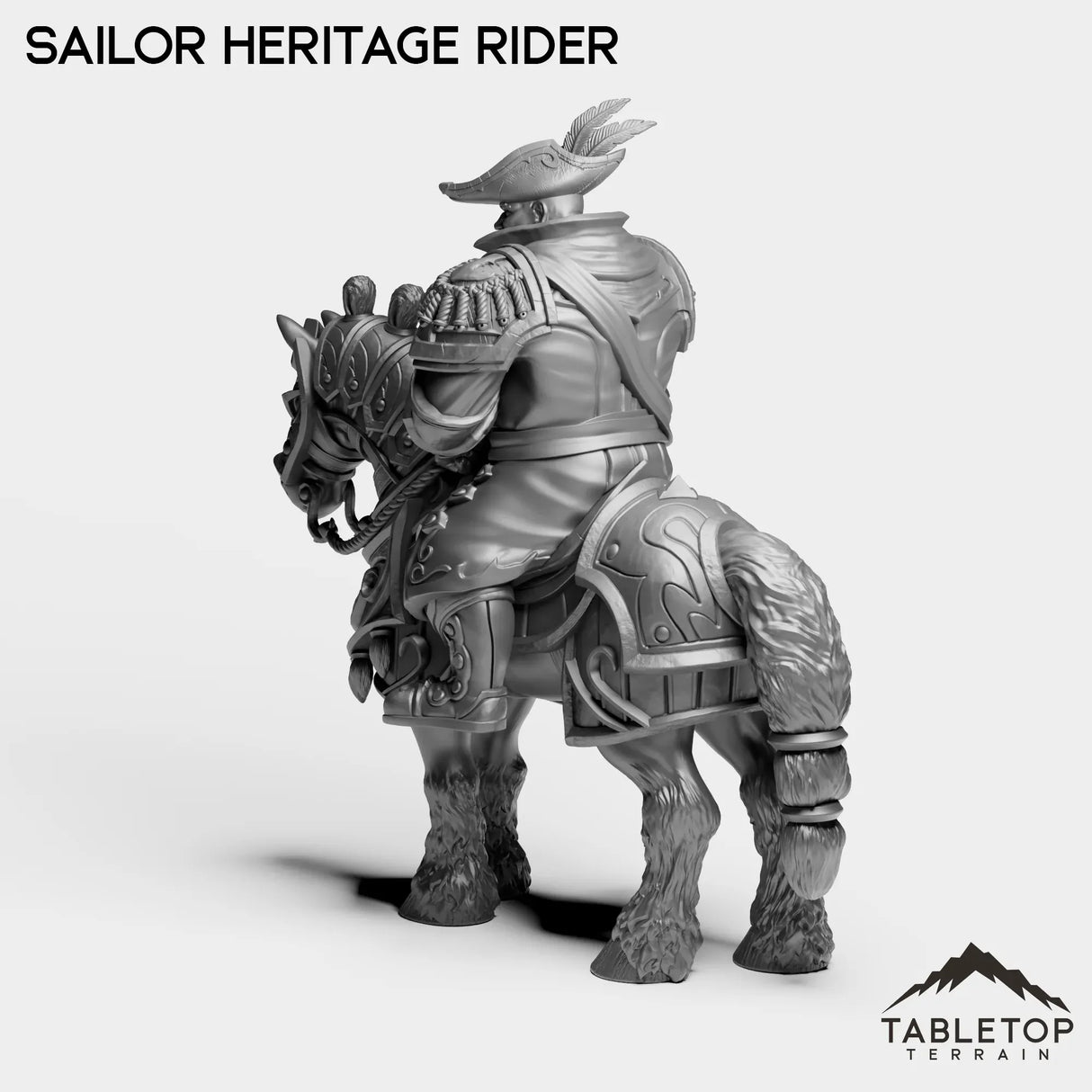 Tabletop Terrain Miniature Sailor Heritage Rider