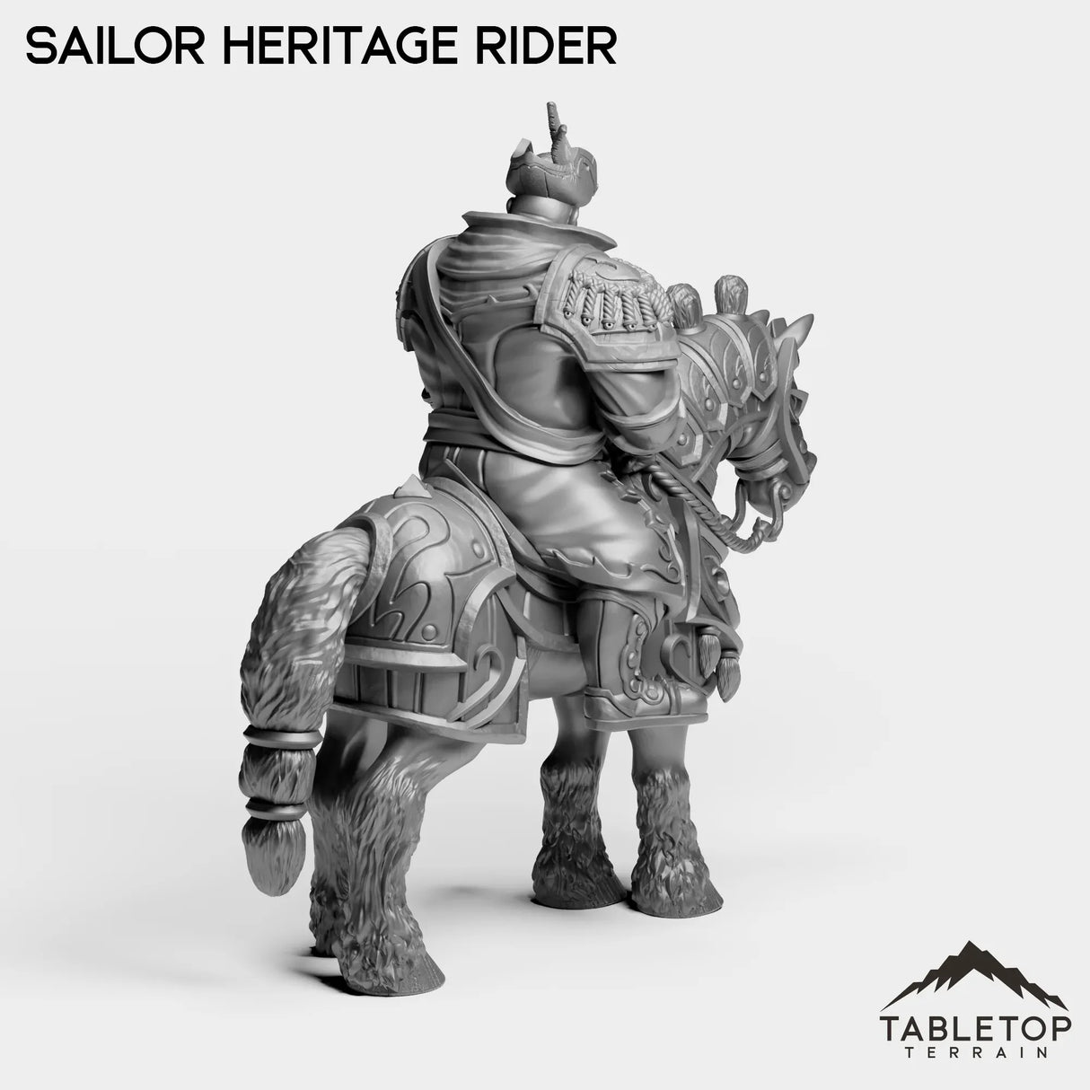 Tabletop Terrain Miniature Sailor Heritage Rider