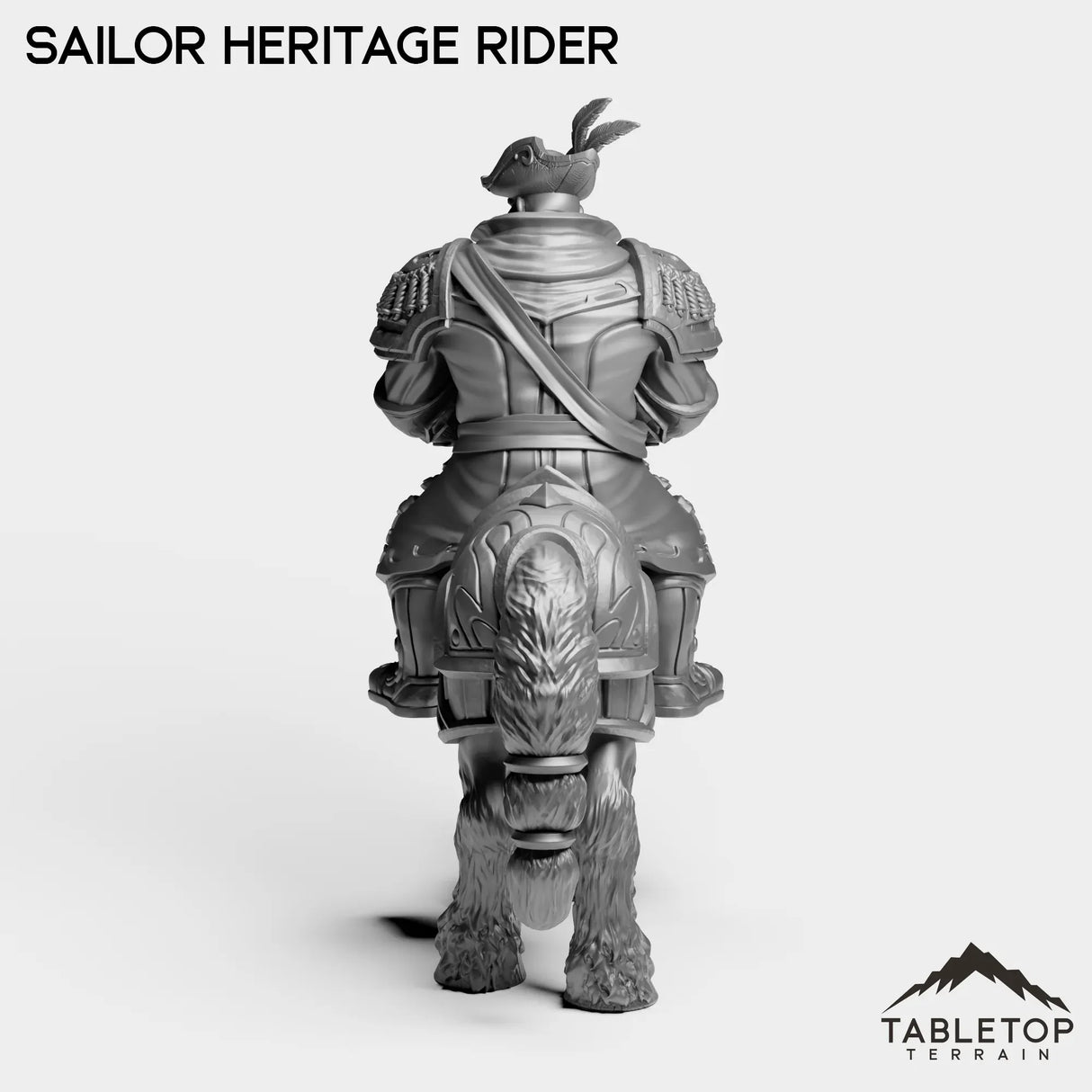 Tabletop Terrain Miniature Sailor Heritage Rider