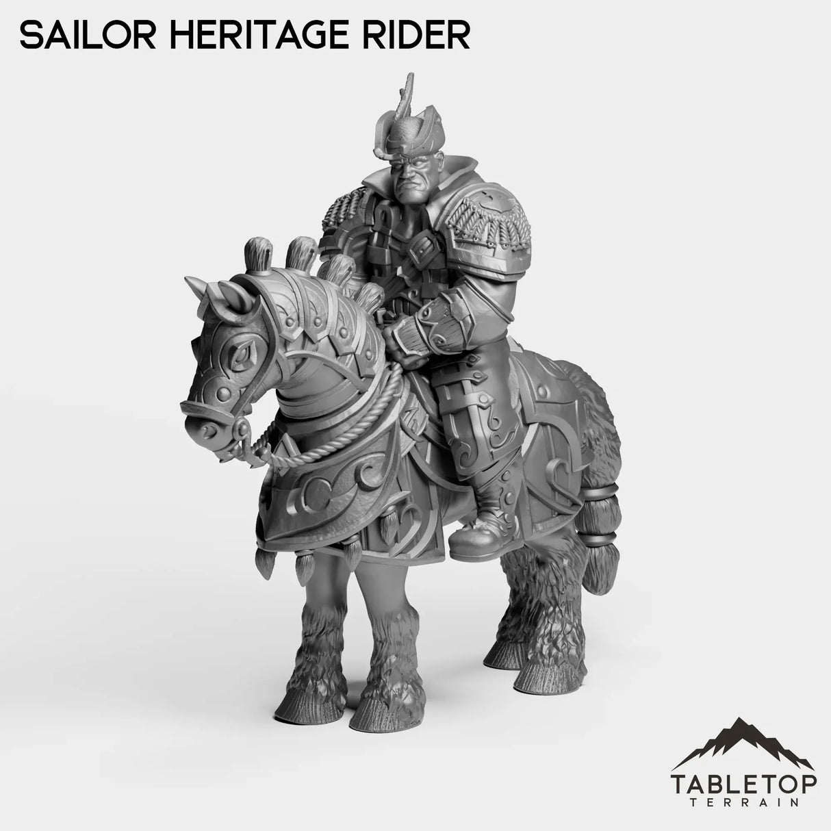 Tabletop Terrain Miniature Sailor Heritage Rider