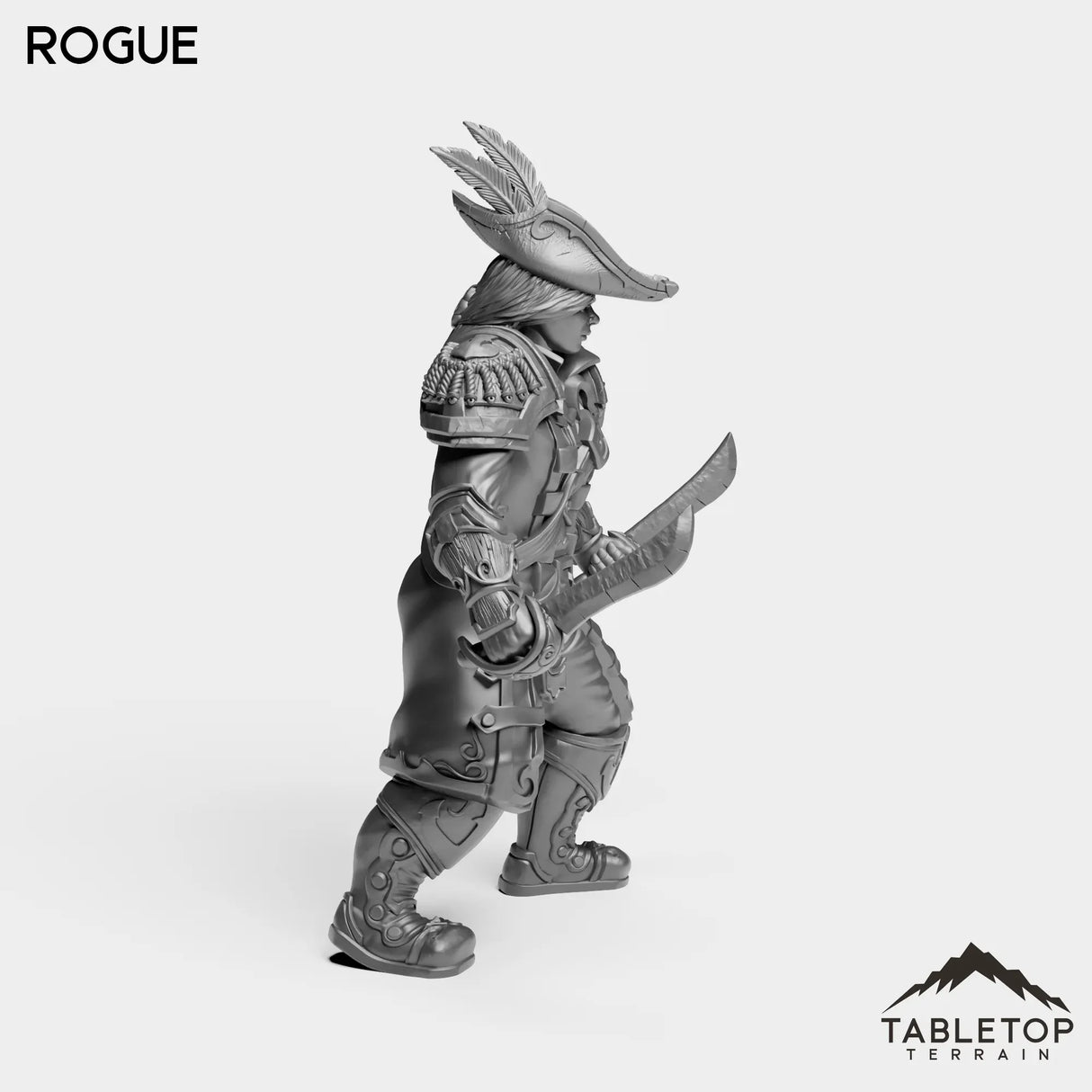 Tabletop Terrain Miniature Sailor Heritage Rogue Female