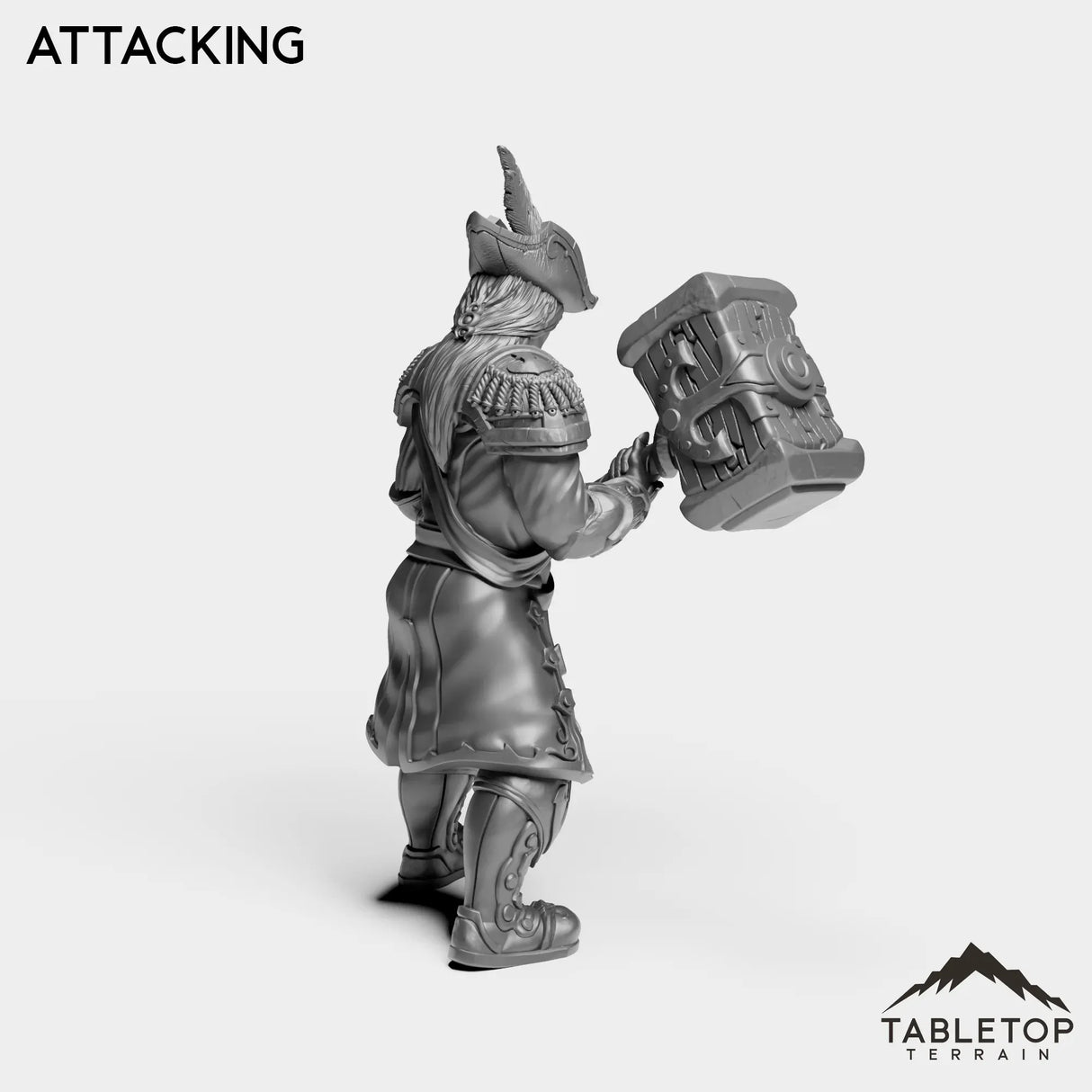 Tabletop Terrain Miniature Sailor Heritage Warrior Female