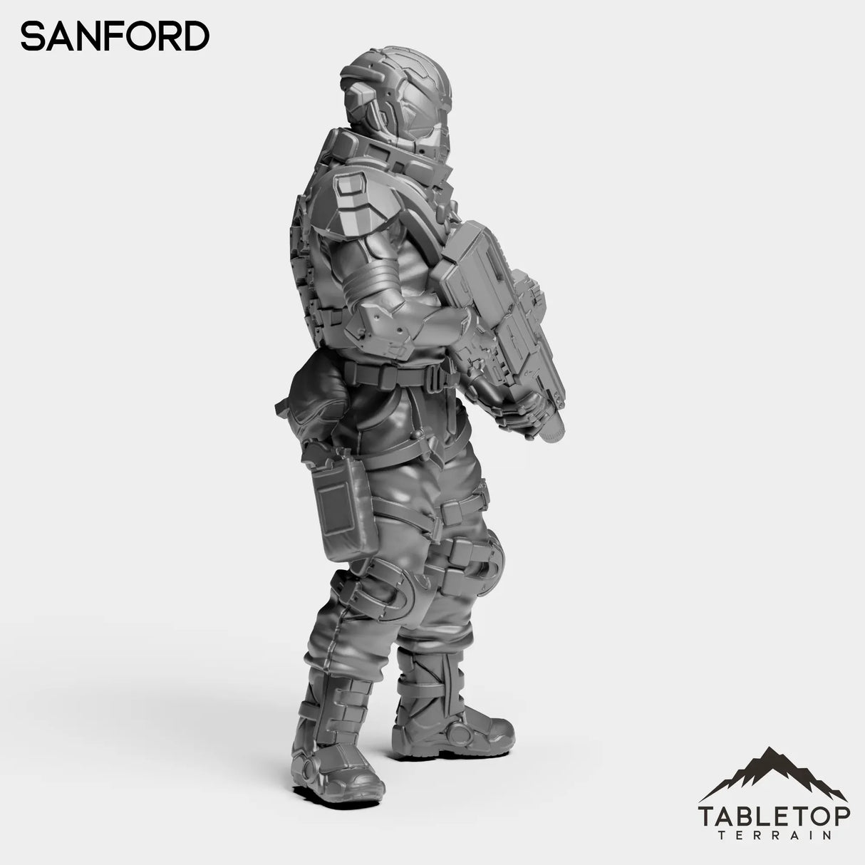 Tabletop Terrain Miniature Sanford - Shock Team