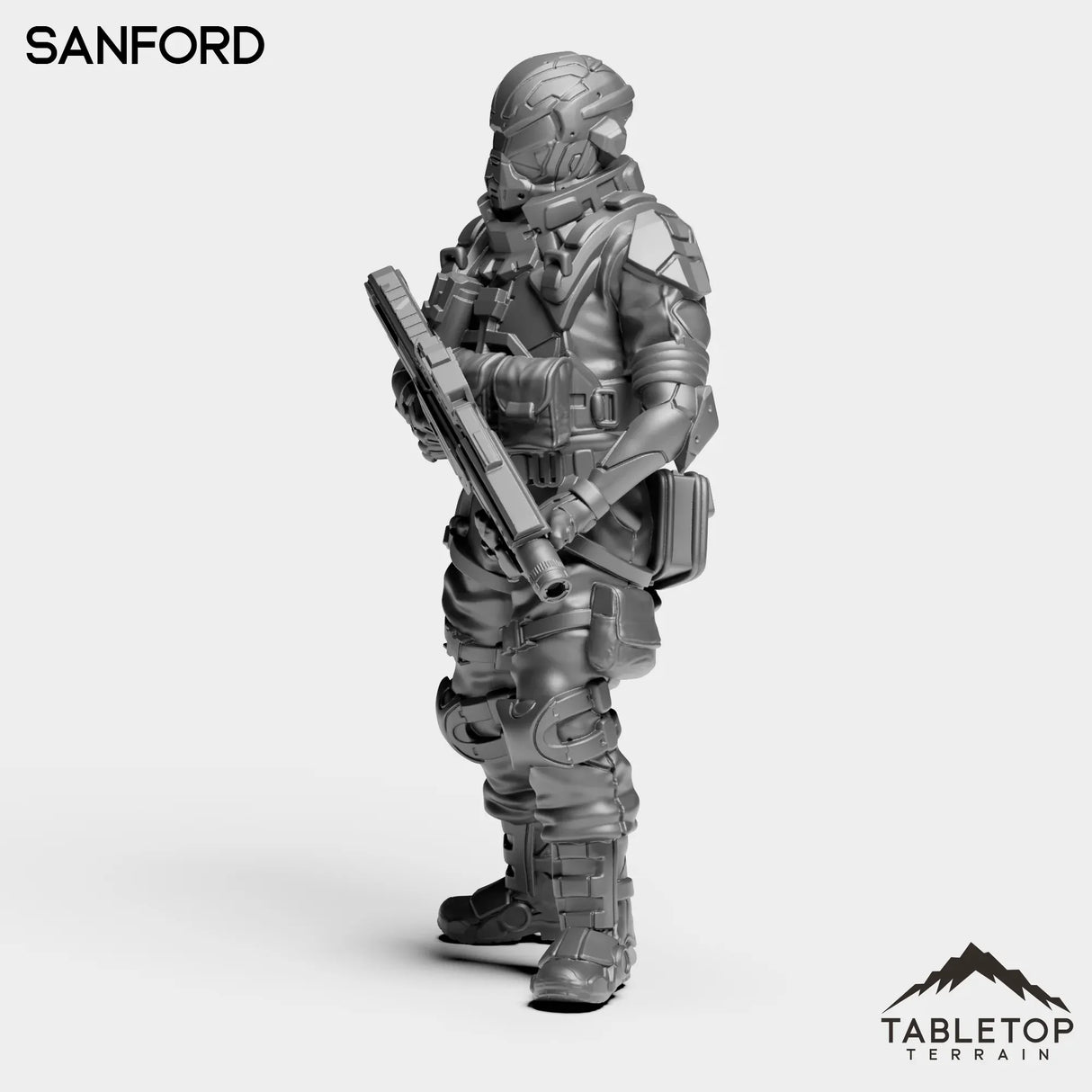 Tabletop Terrain Miniature Sanford - Shock Team
