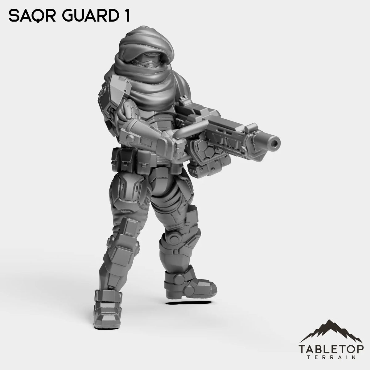 Tabletop Terrain Miniature Saqr Guard 1 Saqr Guard