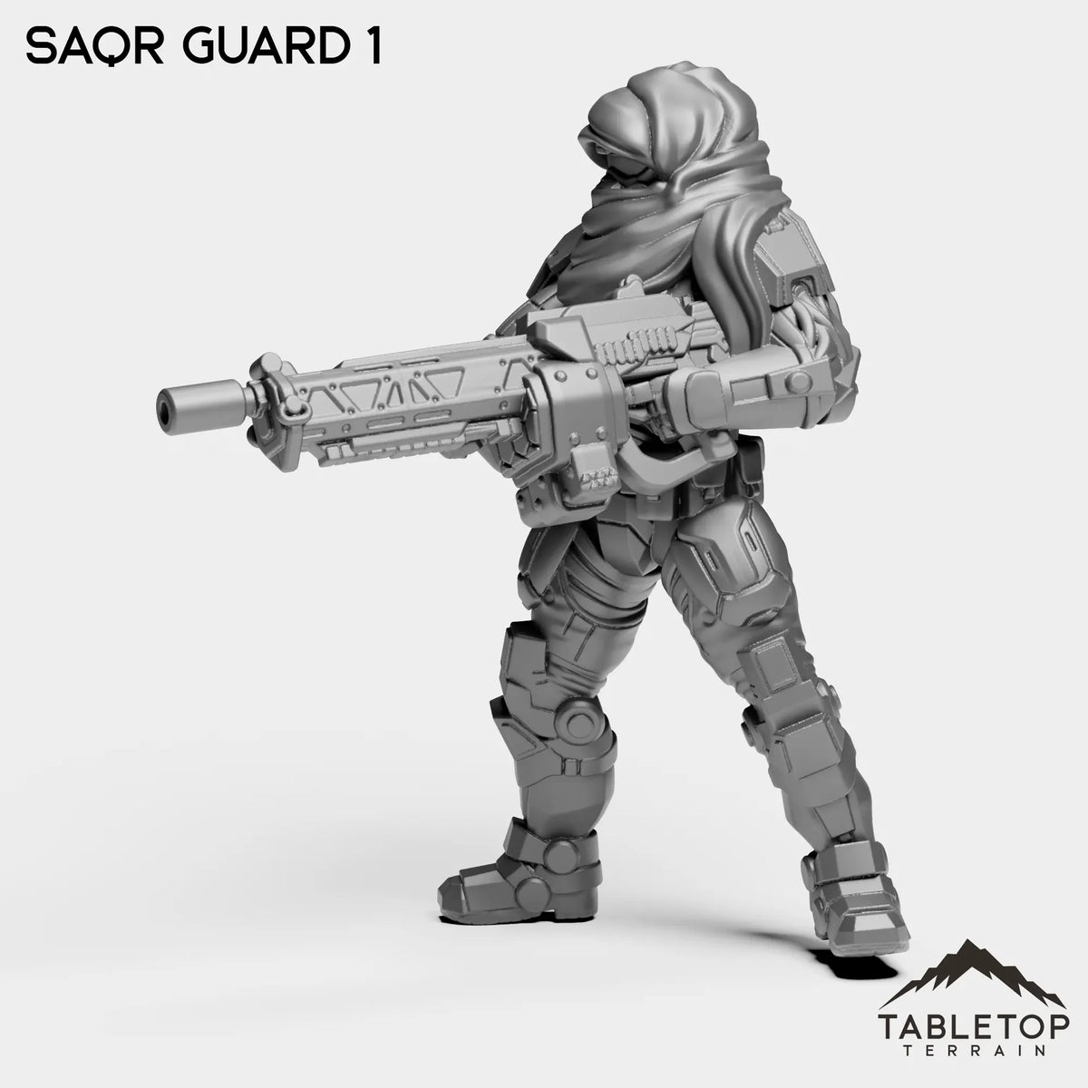 Tabletop Terrain Miniature Saqr Guard