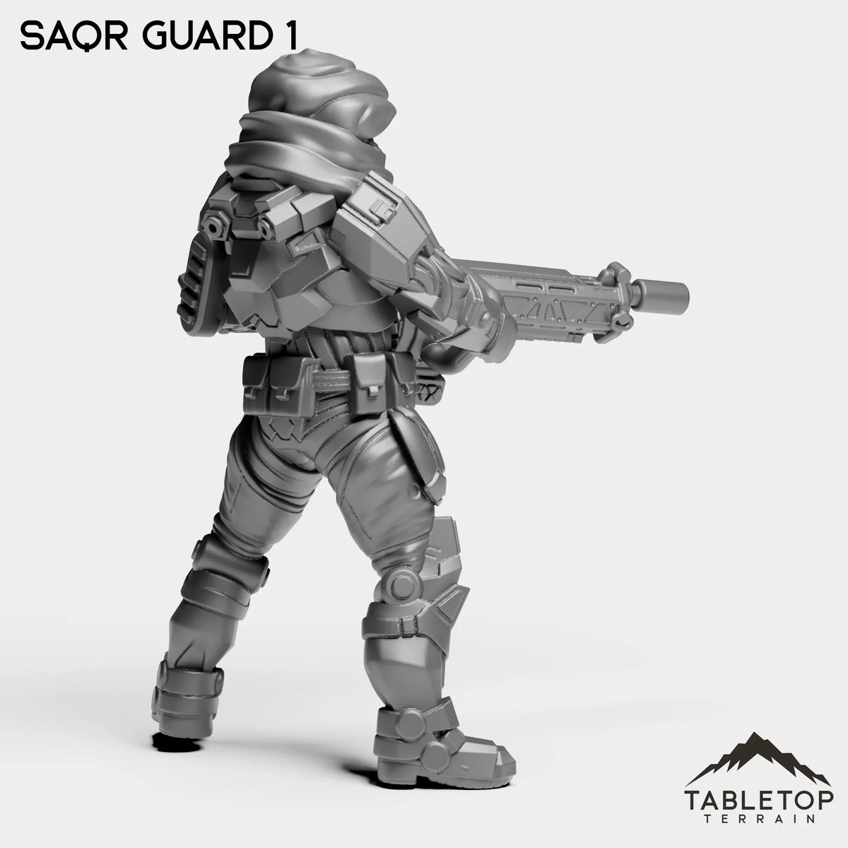Tabletop Terrain Miniature Saqr Guard