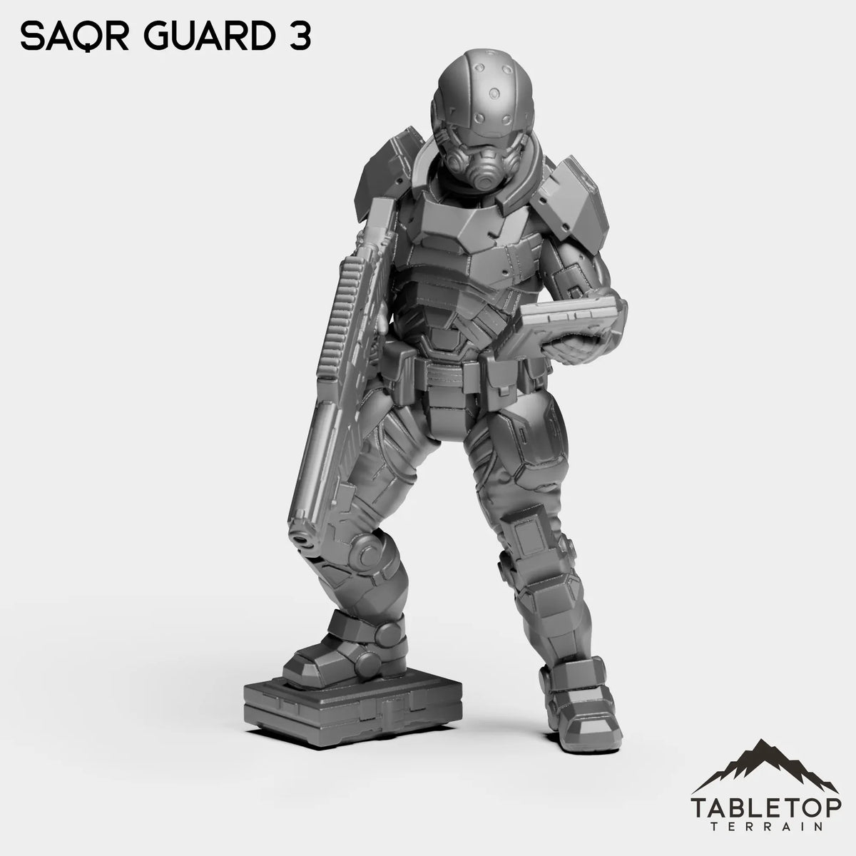 Tabletop Terrain Miniature Saqr Guard 3 Saqr Guard