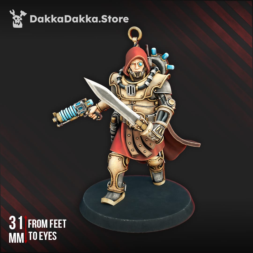 Tabletop Terrain Miniature Satellitum Range Warrior (Promo Model)