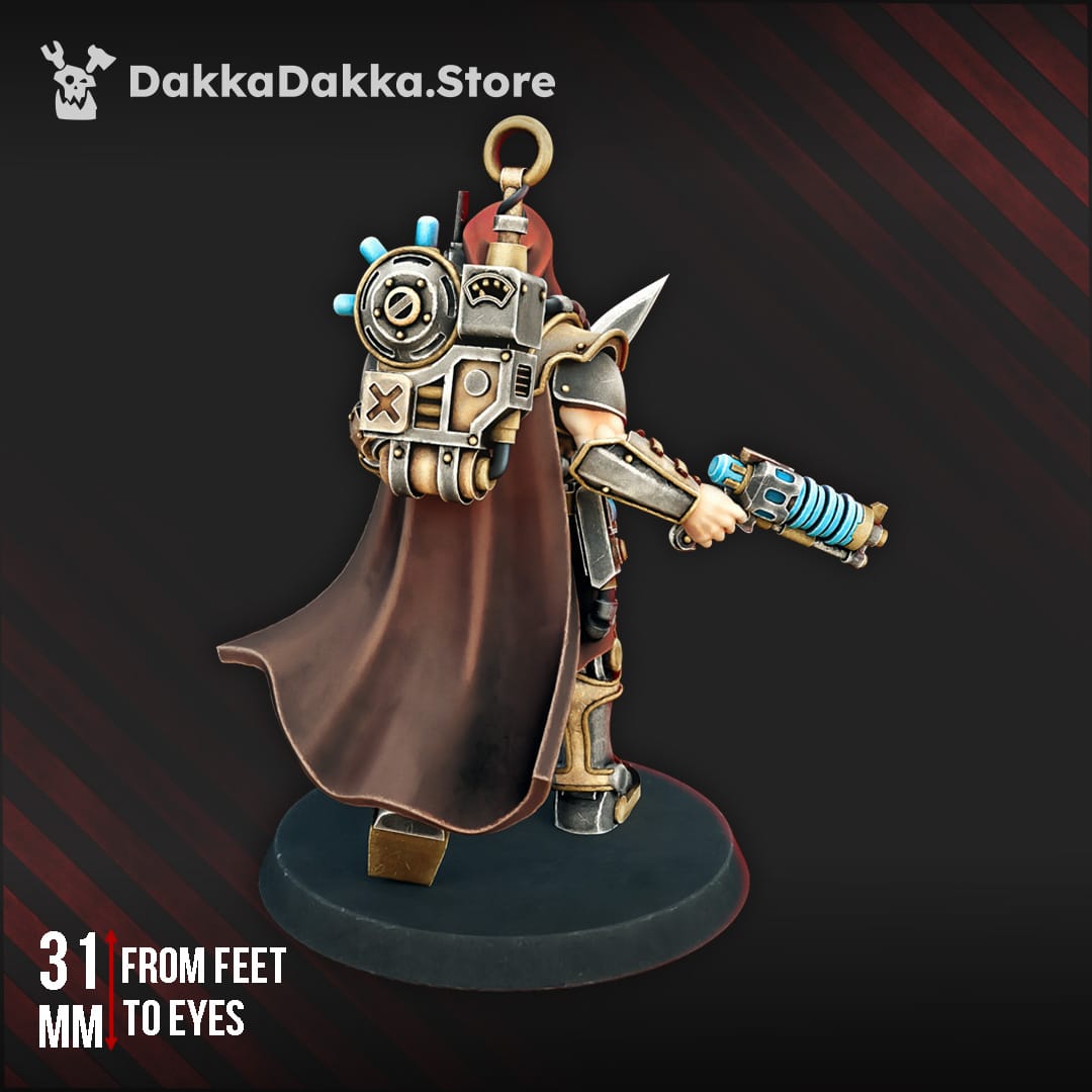 Tabletop Terrain Miniature Satellitum Range Warrior (Promo Model)