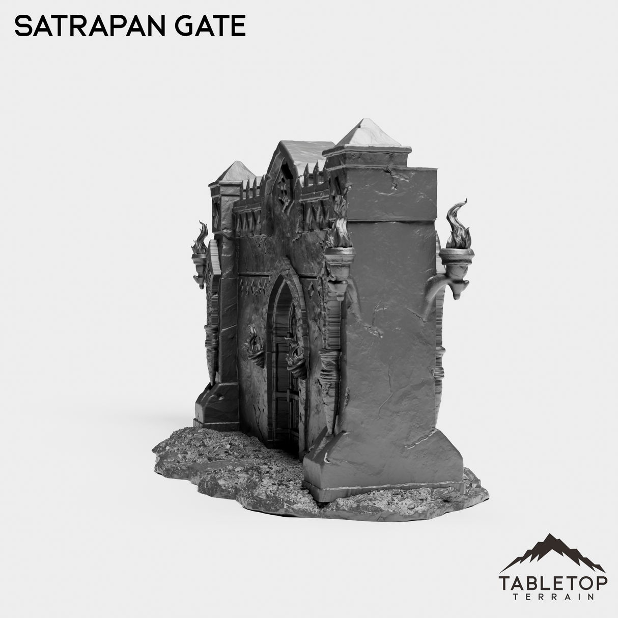 Tabletop Terrain Miniature Satrapan Gate