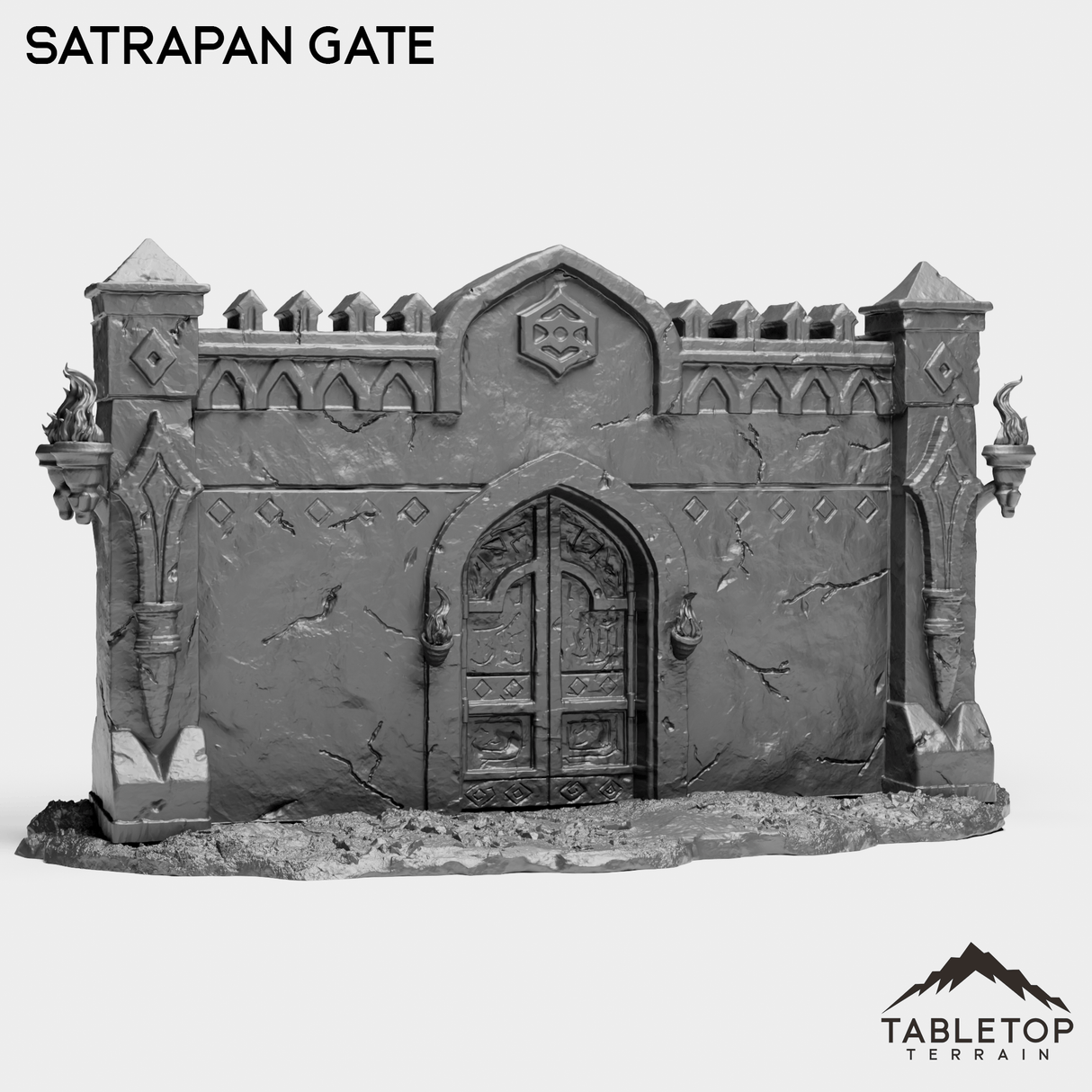 Tabletop Terrain Miniature Satrapan Gate