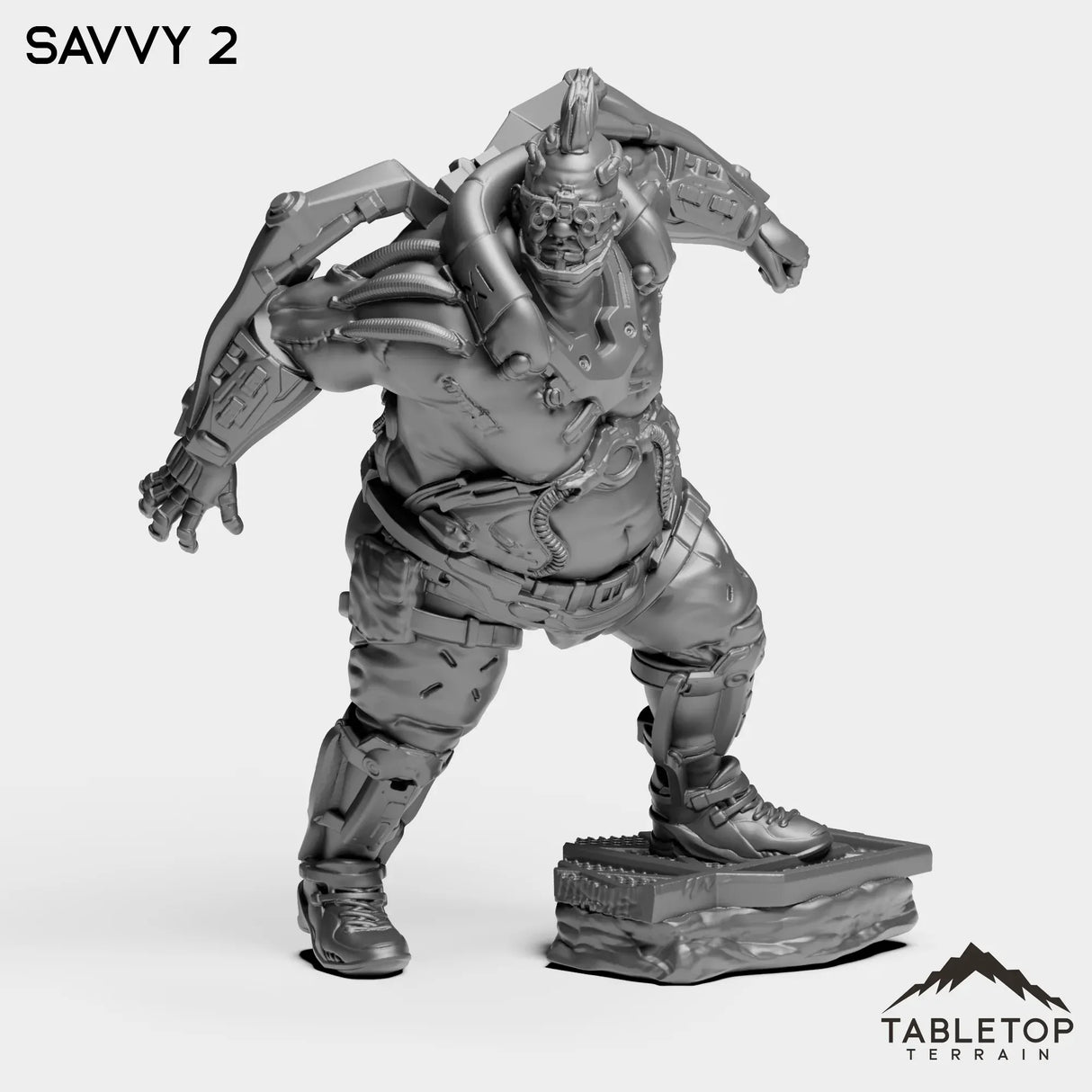 Tabletop Terrain Miniature Savvy 2 Savvy - Metal Slammers