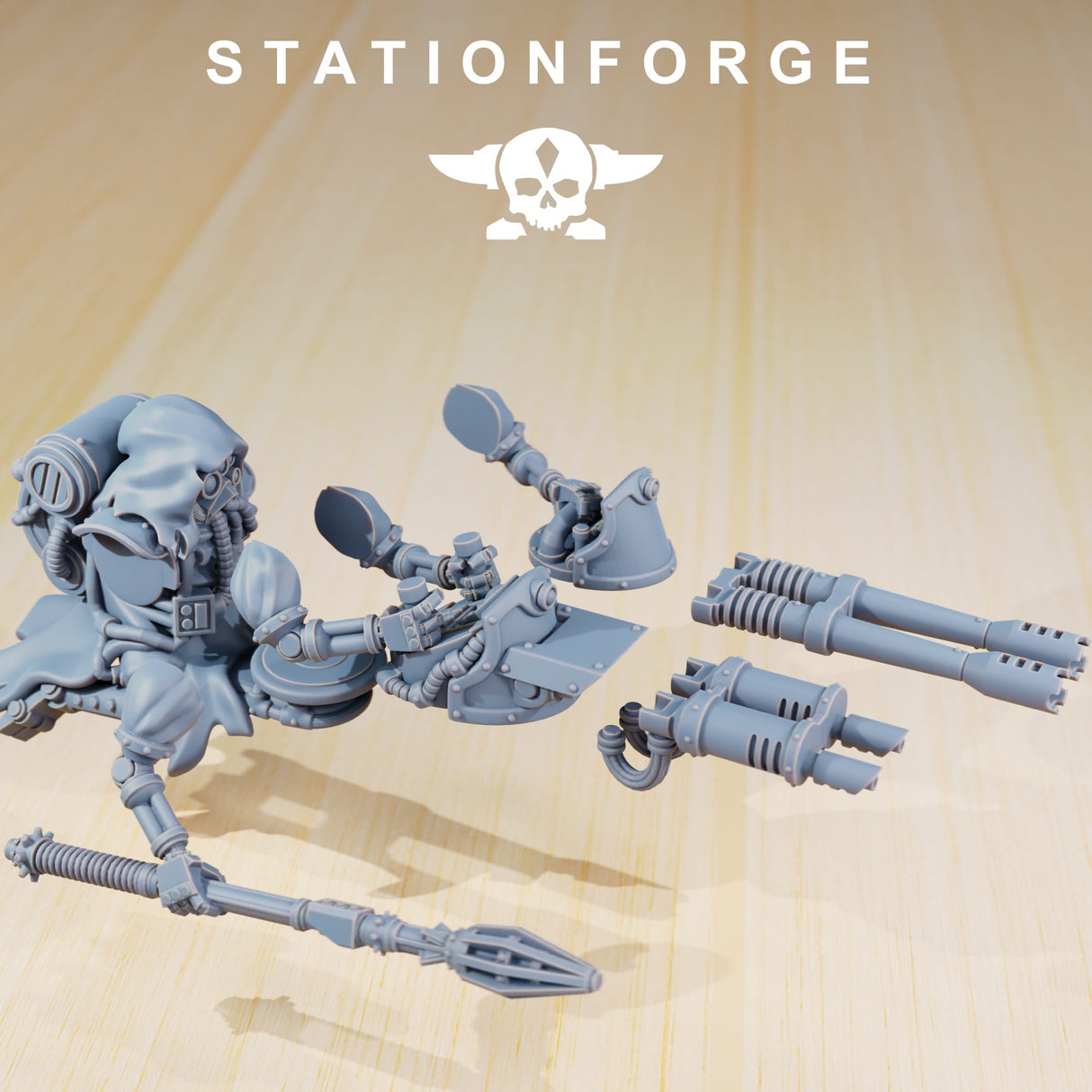 Tabletop Terrain Miniature Scavenger Alpha Rider