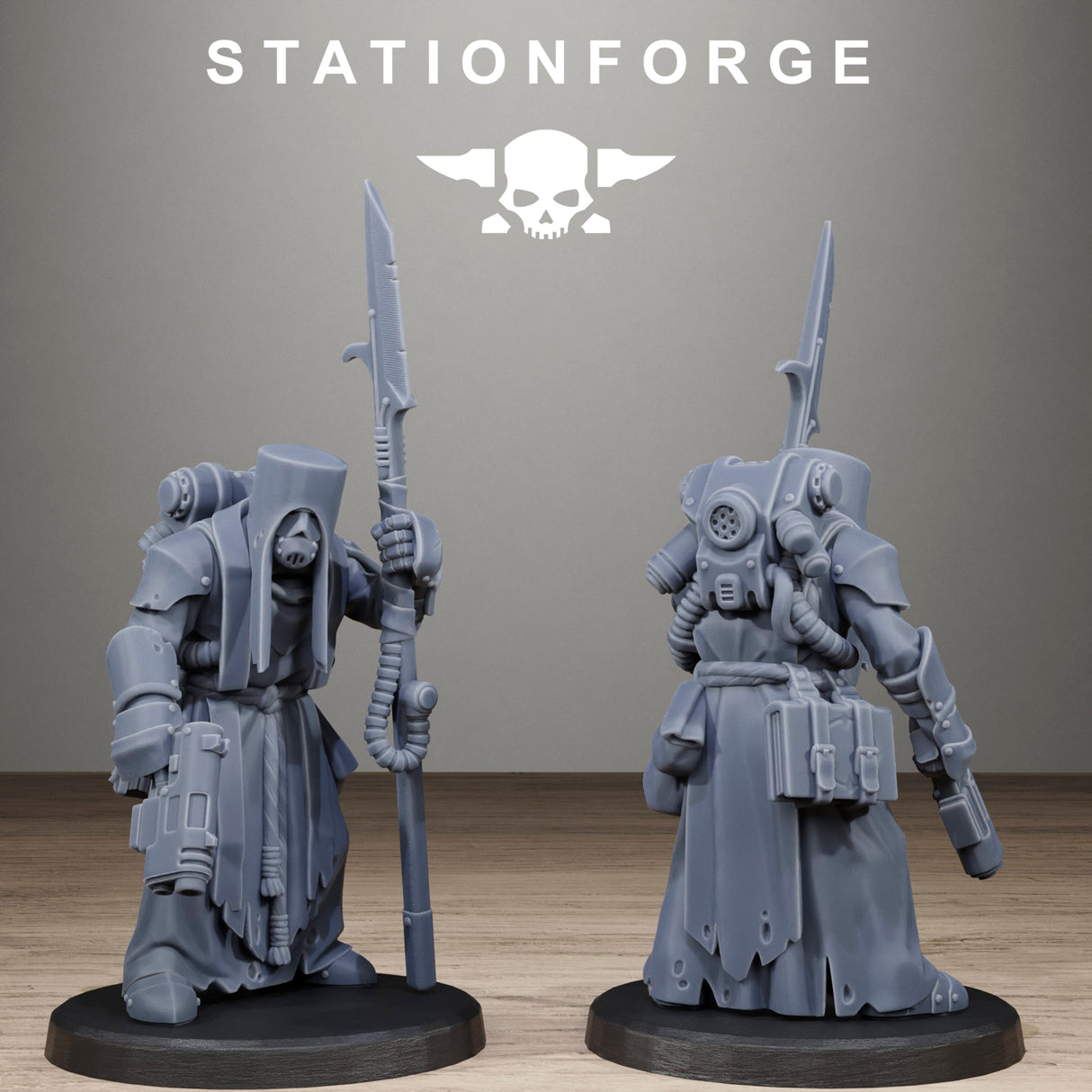 Tabletop Terrain Miniature Scavenger Blade Preachers