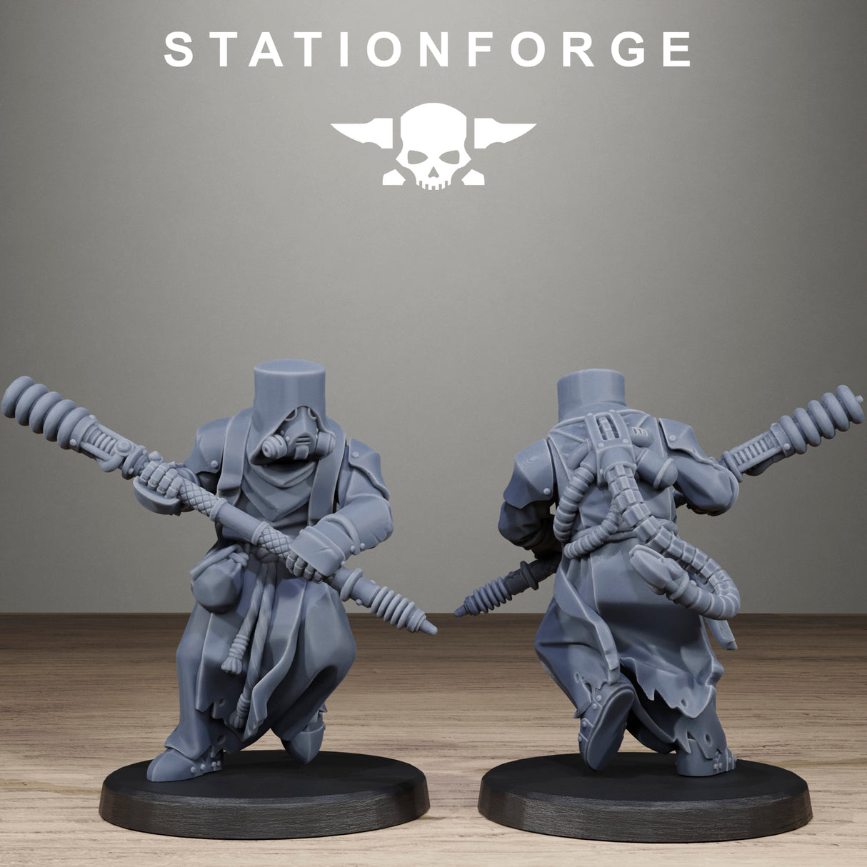 Tabletop Terrain Miniature Scavenger Blade Preachers