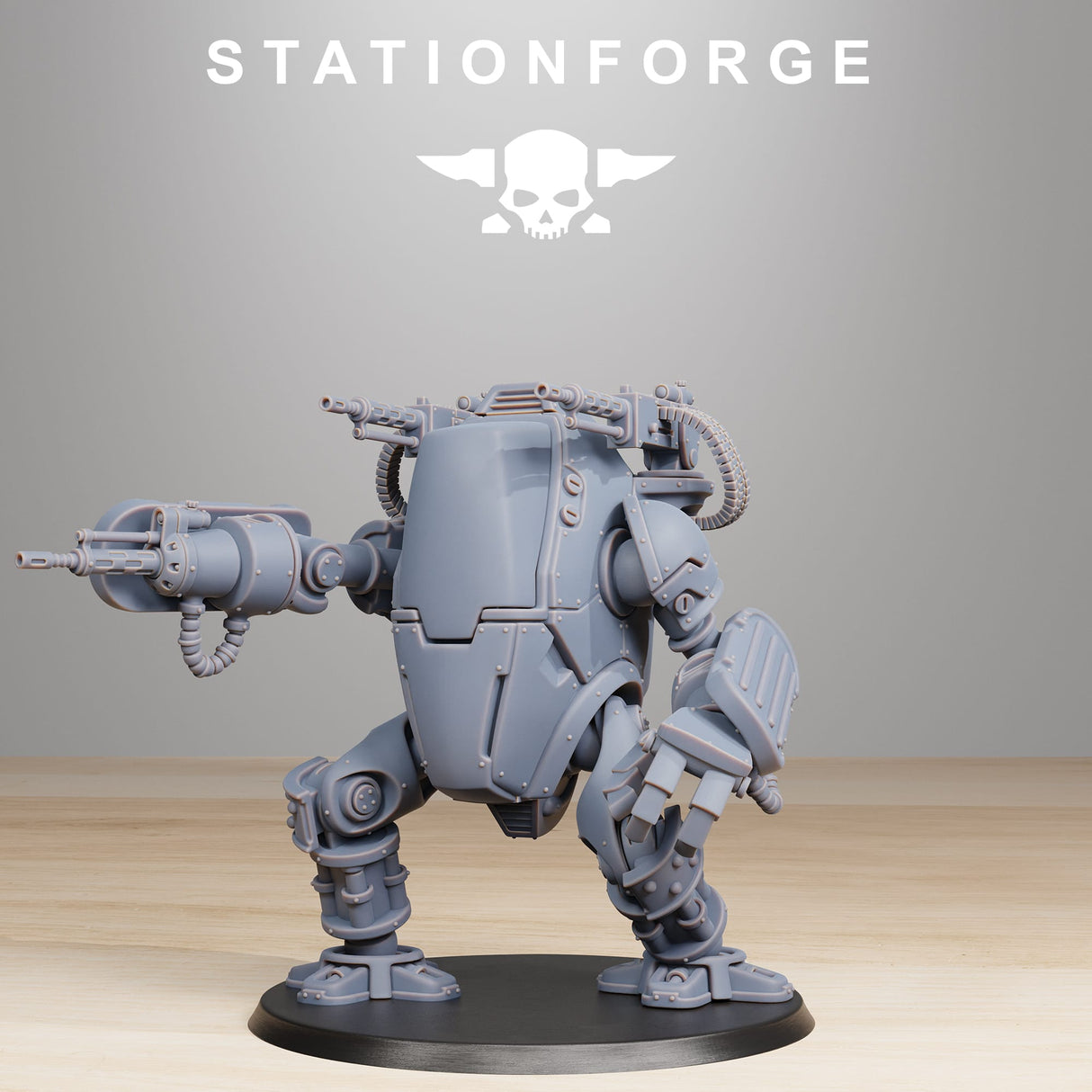Tabletop Terrain Miniature Scavenger Clankers