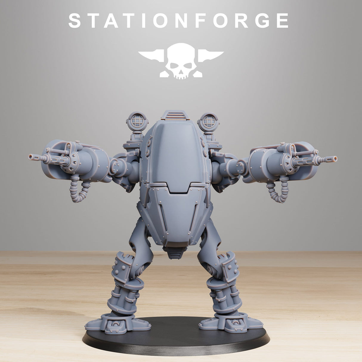 Tabletop Terrain Miniature Scavenger Clankers