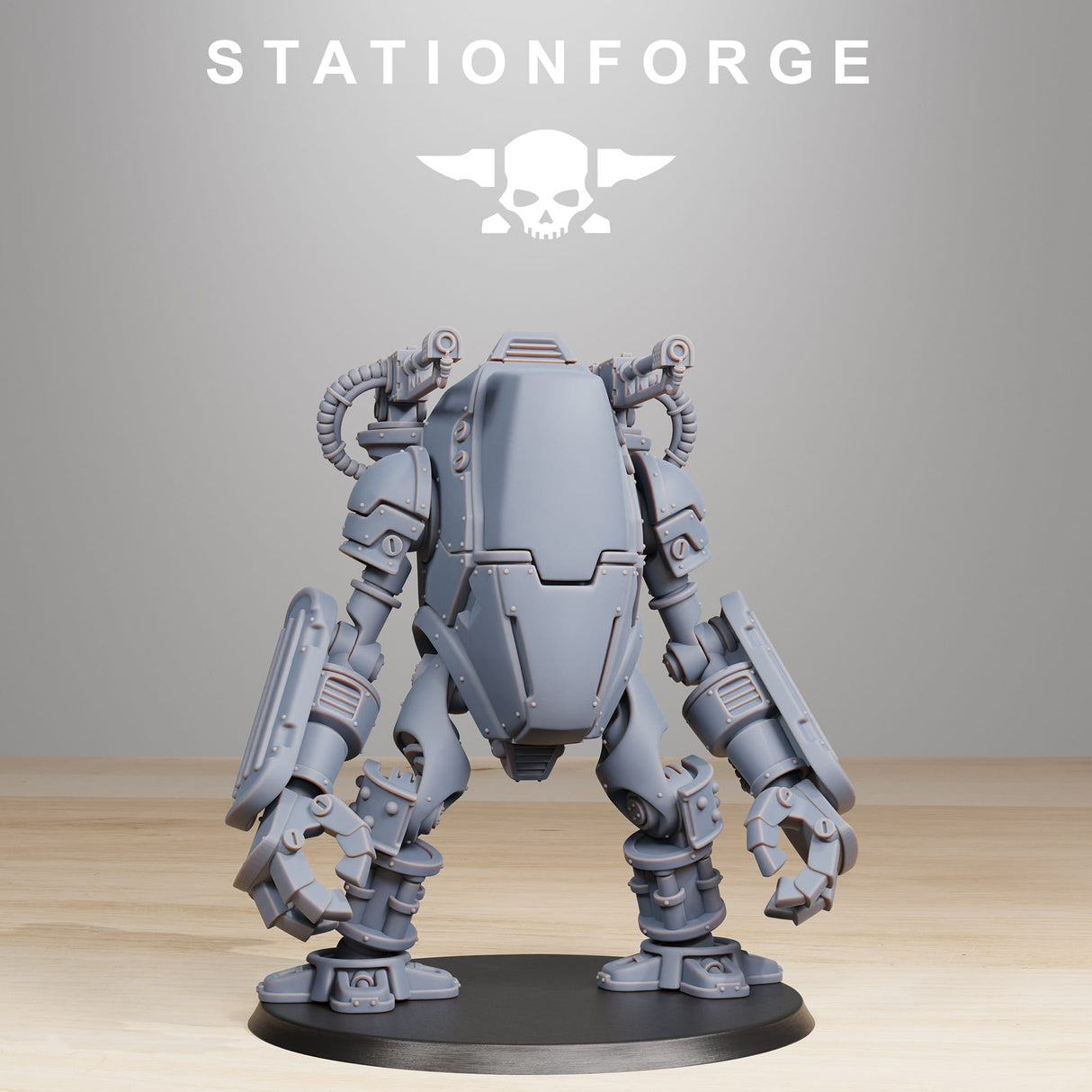 Tabletop Terrain Miniature Scavenger Clankers