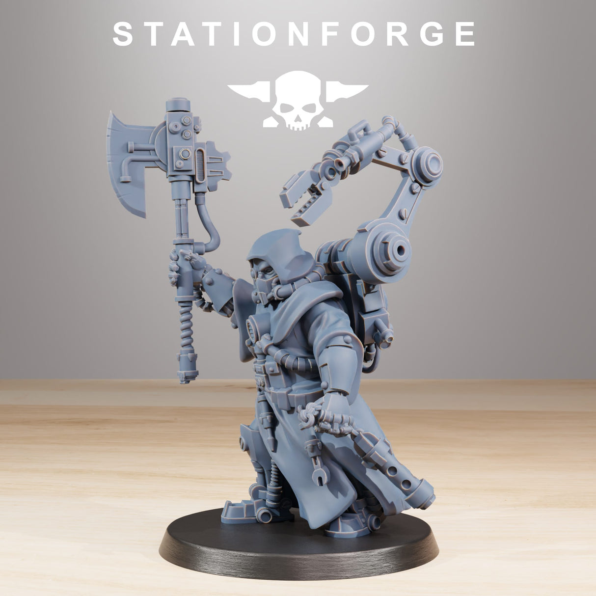 Tabletop Terrain Miniature Scavenger Commander