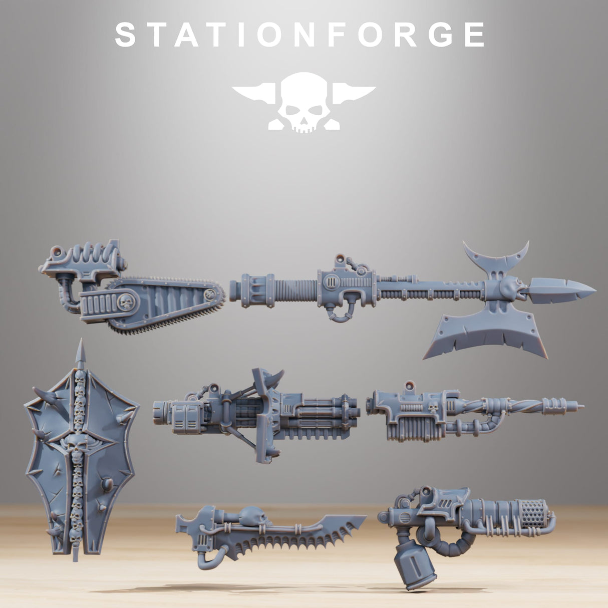 Tabletop Terrain Miniature Scavenger Cultist Armageddon