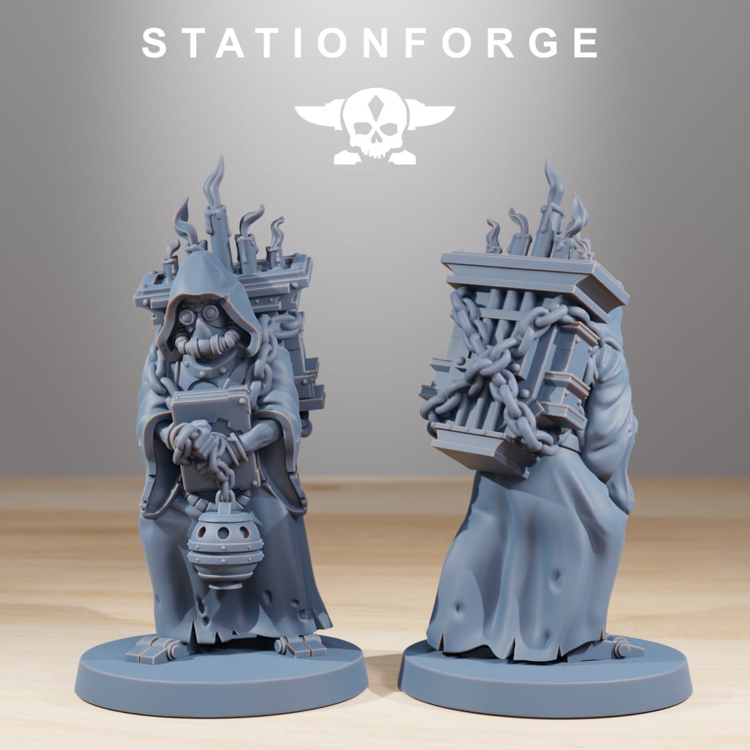 Tabletop Terrain Miniature Scavenger Cultists