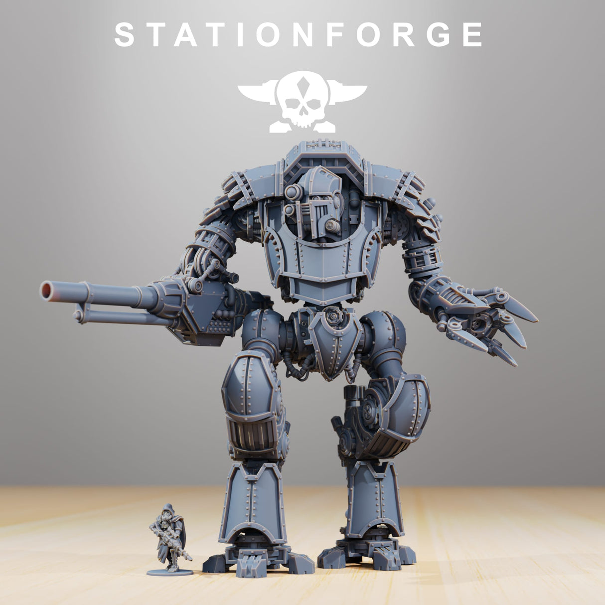 Tabletop Terrain Miniature Scavenger Defender Mk1