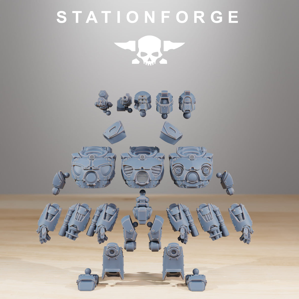 Tabletop Terrain Miniature Scavenger Droitex Mk3