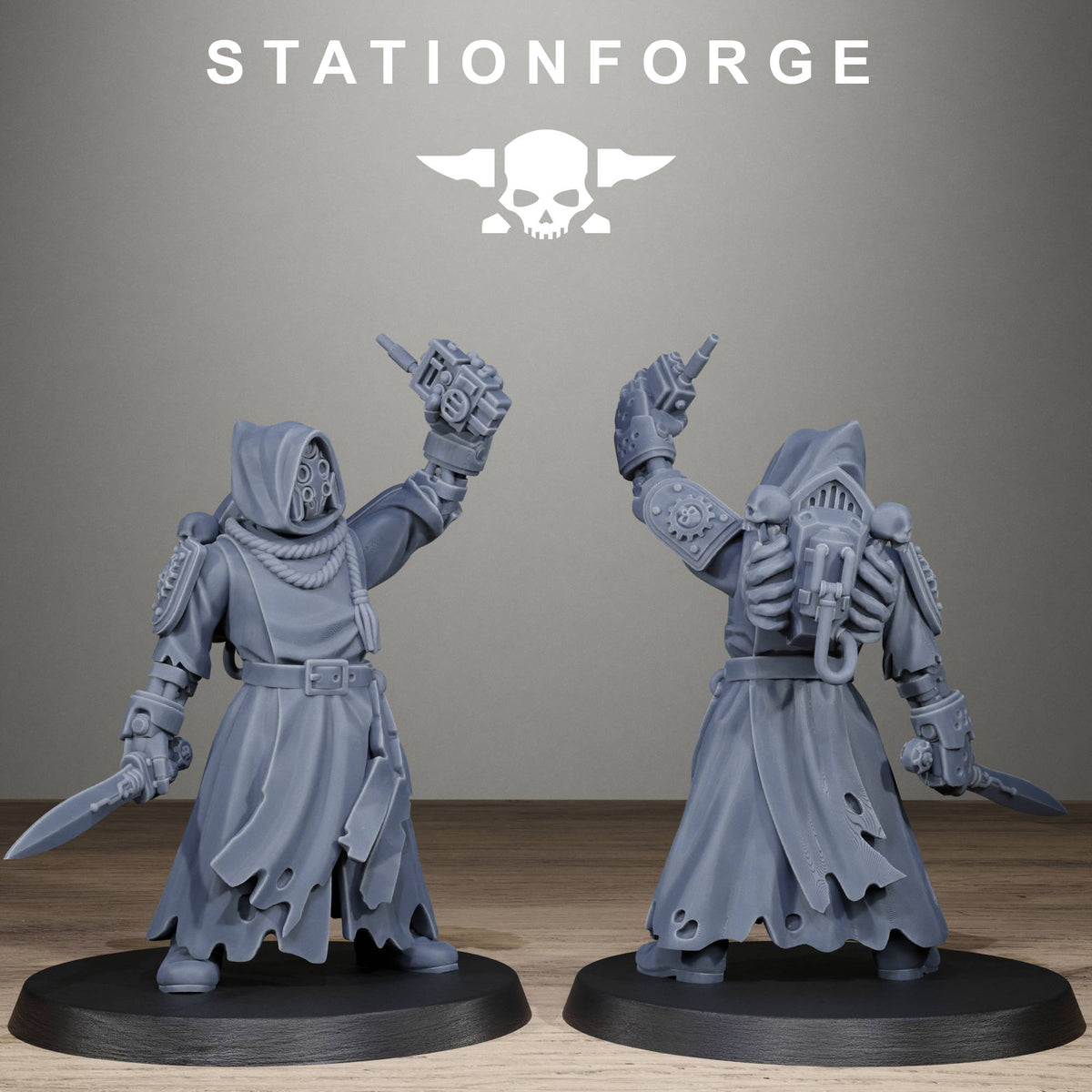 Tabletop Terrain Miniature Scavenger Dustbounders