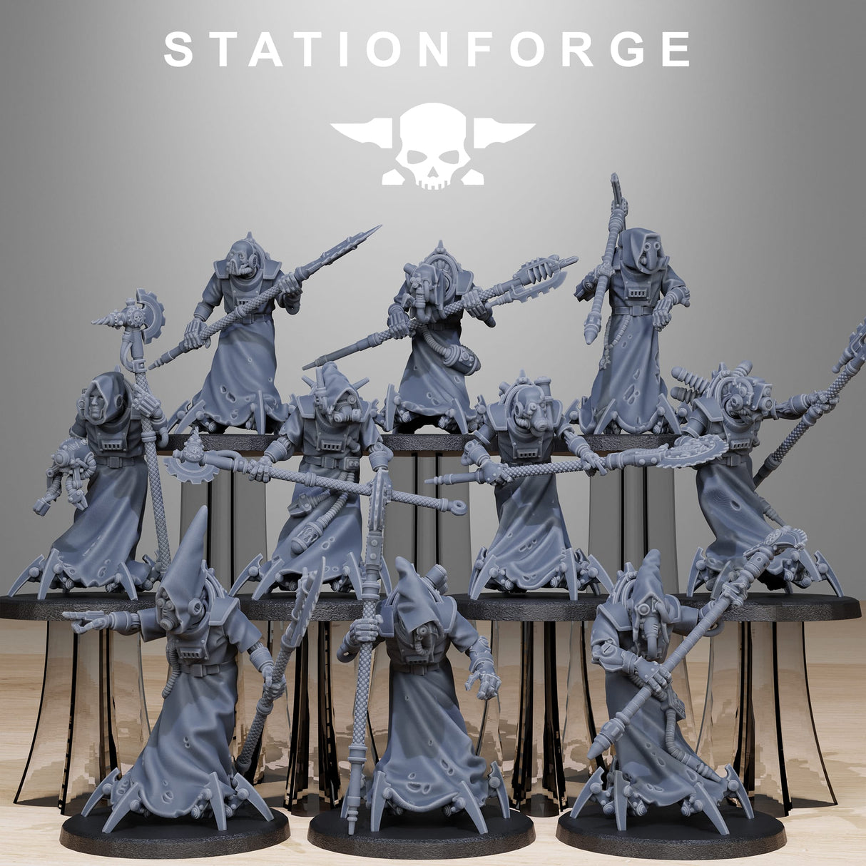 Tabletop Terrain Miniature Scavenger Elders