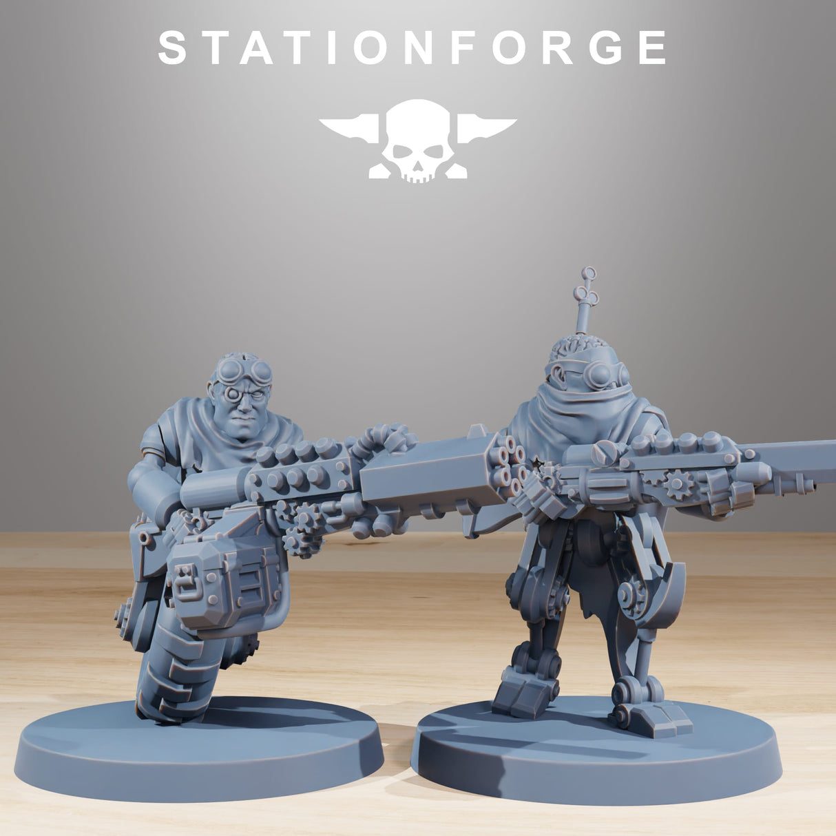 Tabletop Terrain Miniature Scavenger Halflings