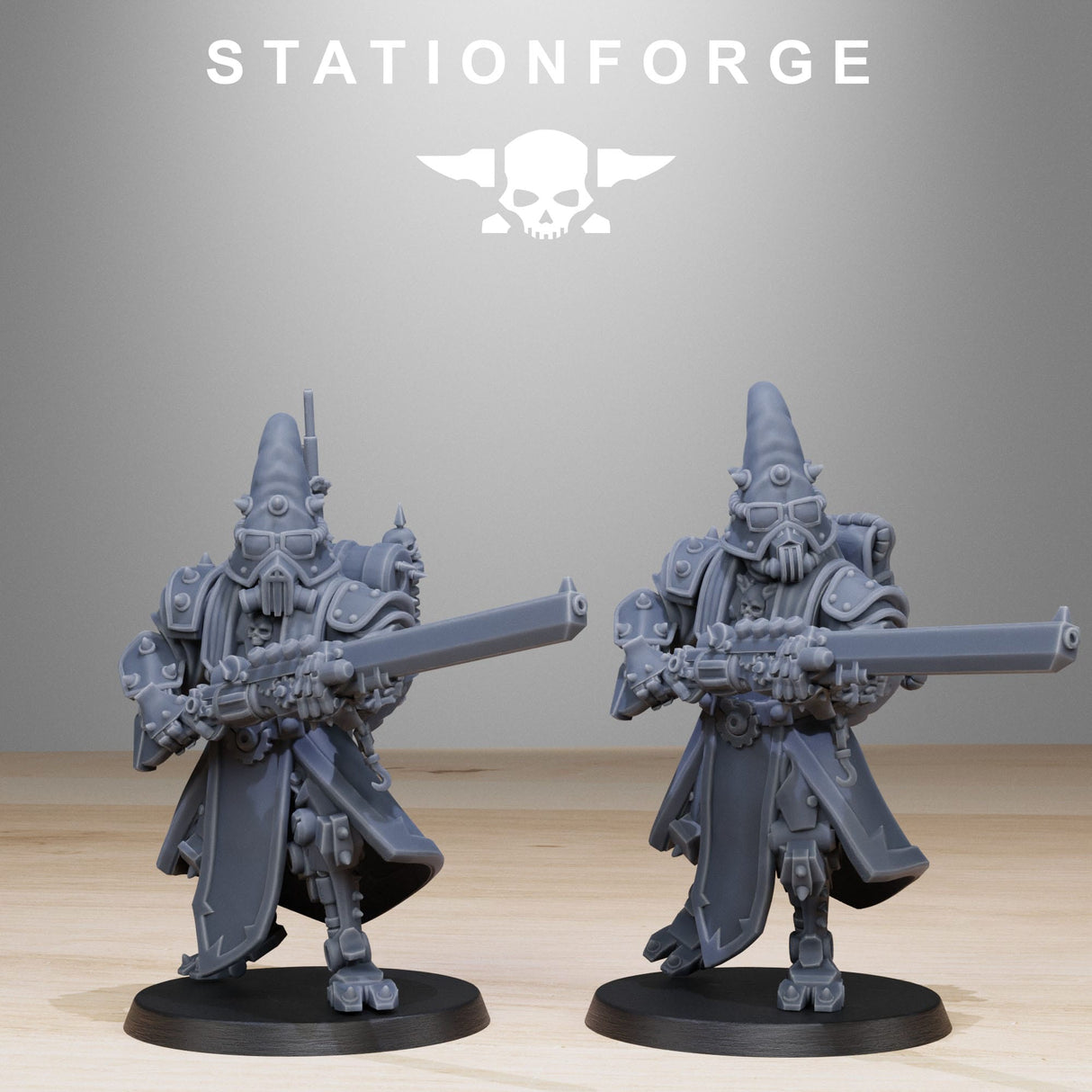 Tabletop Terrain Miniature Scavenger Hooded Cultists