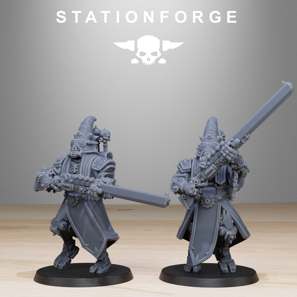 Tabletop Terrain Miniature Scavenger Hooded Cultists