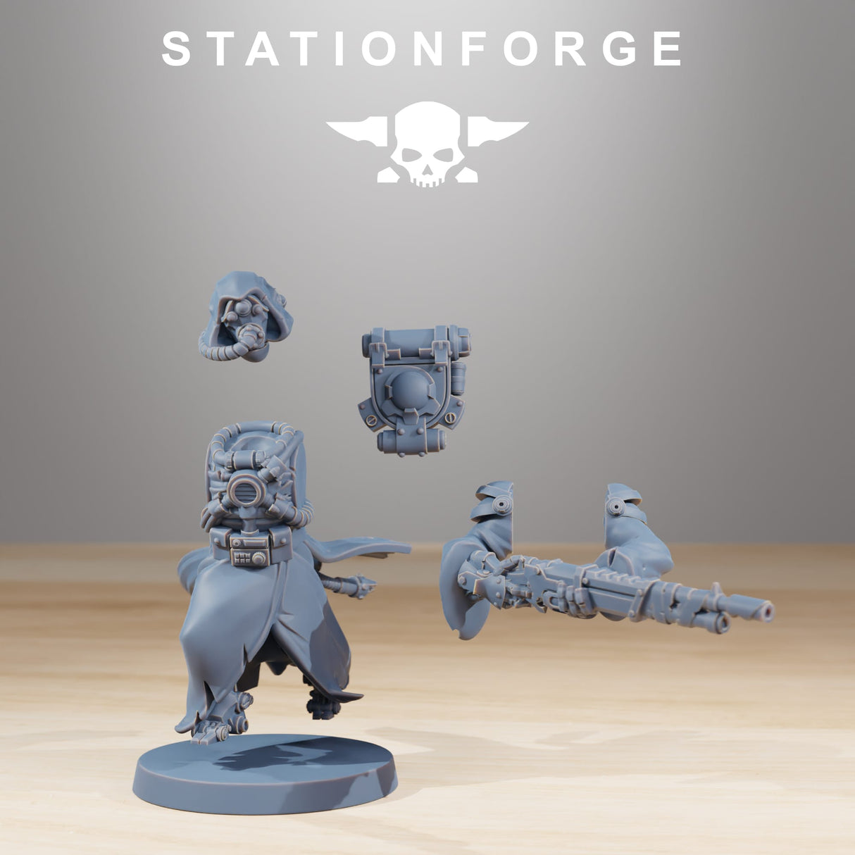 Tabletop Terrain Miniature Scavenger Hunters