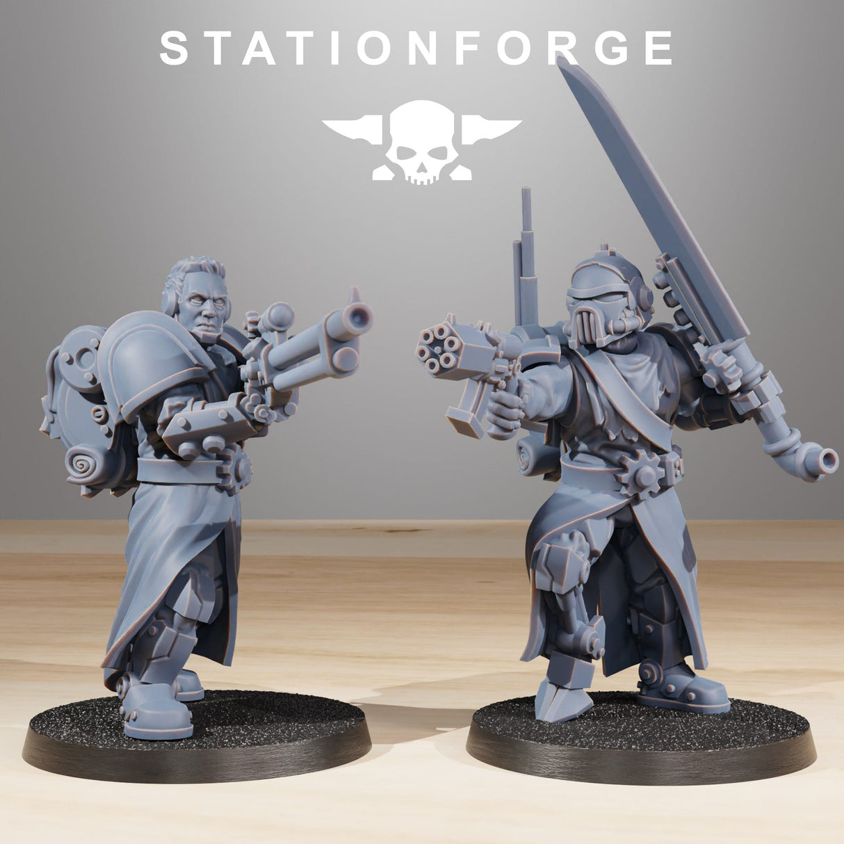 Tabletop Terrain Miniature Scavenger Infantry Builder Kit