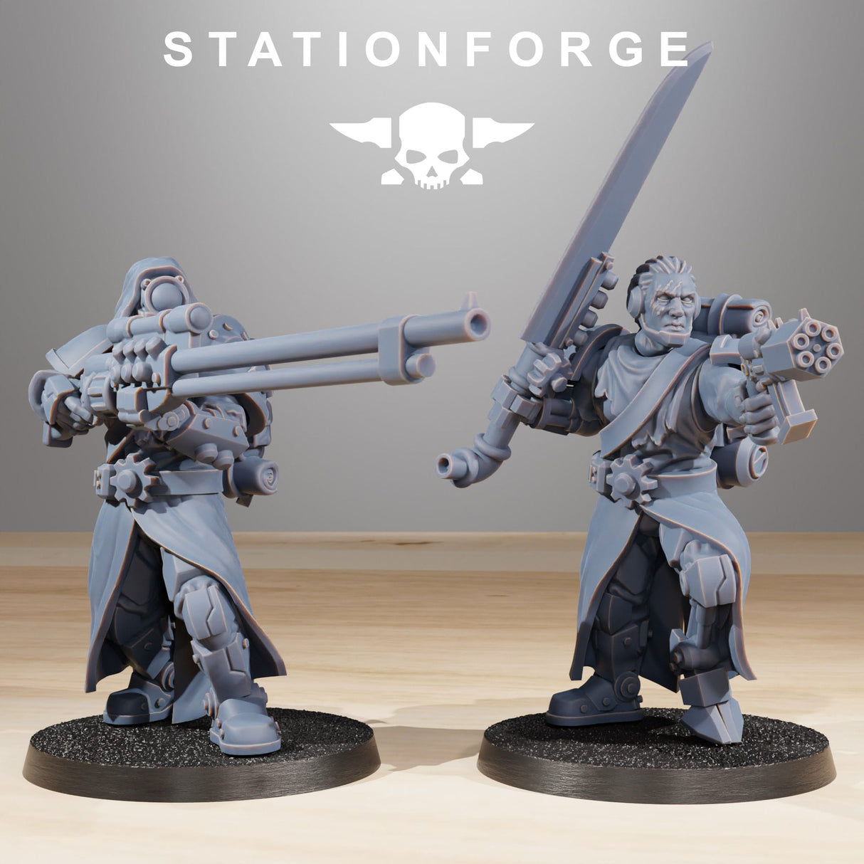 Tabletop Terrain Miniature Scavenger Infantry Builder Kit