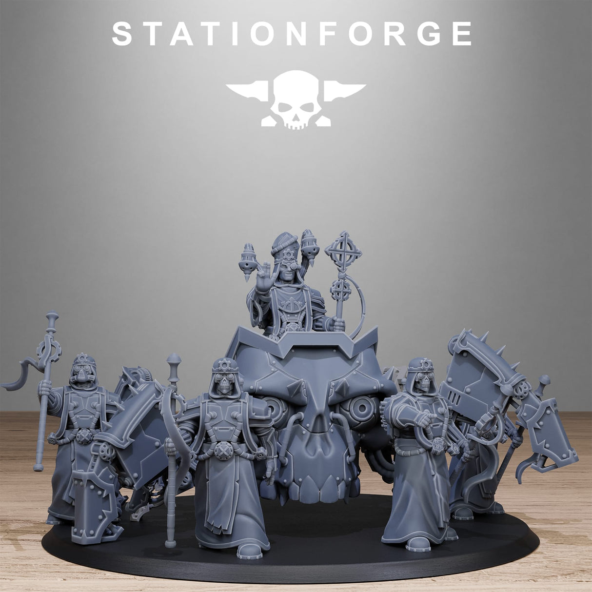 Tabletop Terrain Miniature Scavenger Lectern Walker