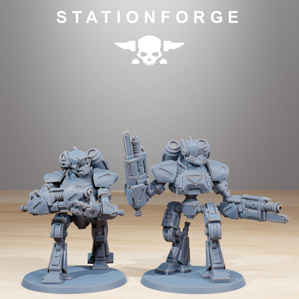 Tabletop Terrain Miniature Scavenger Mechanods